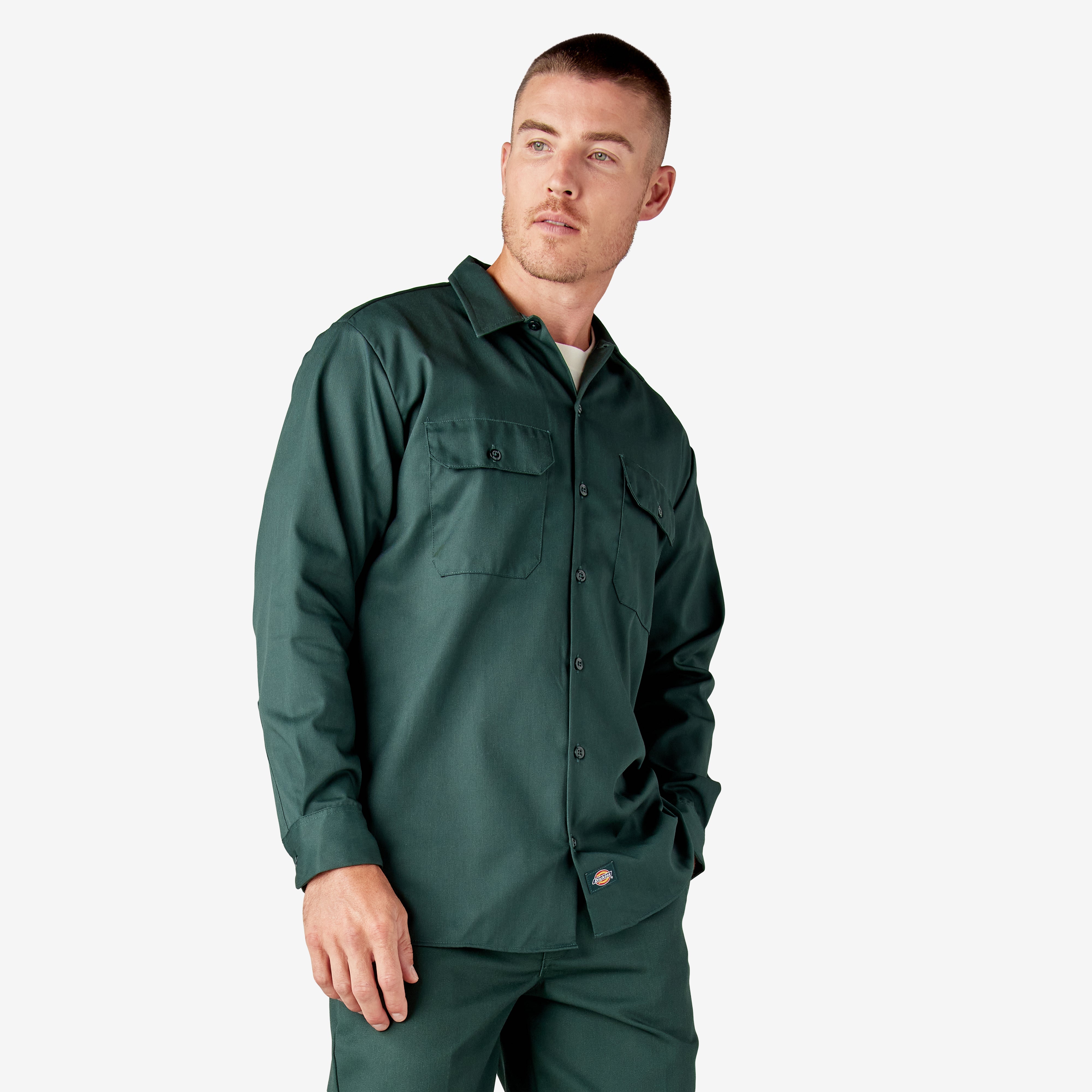 "Long Sleeve Work Shirt"