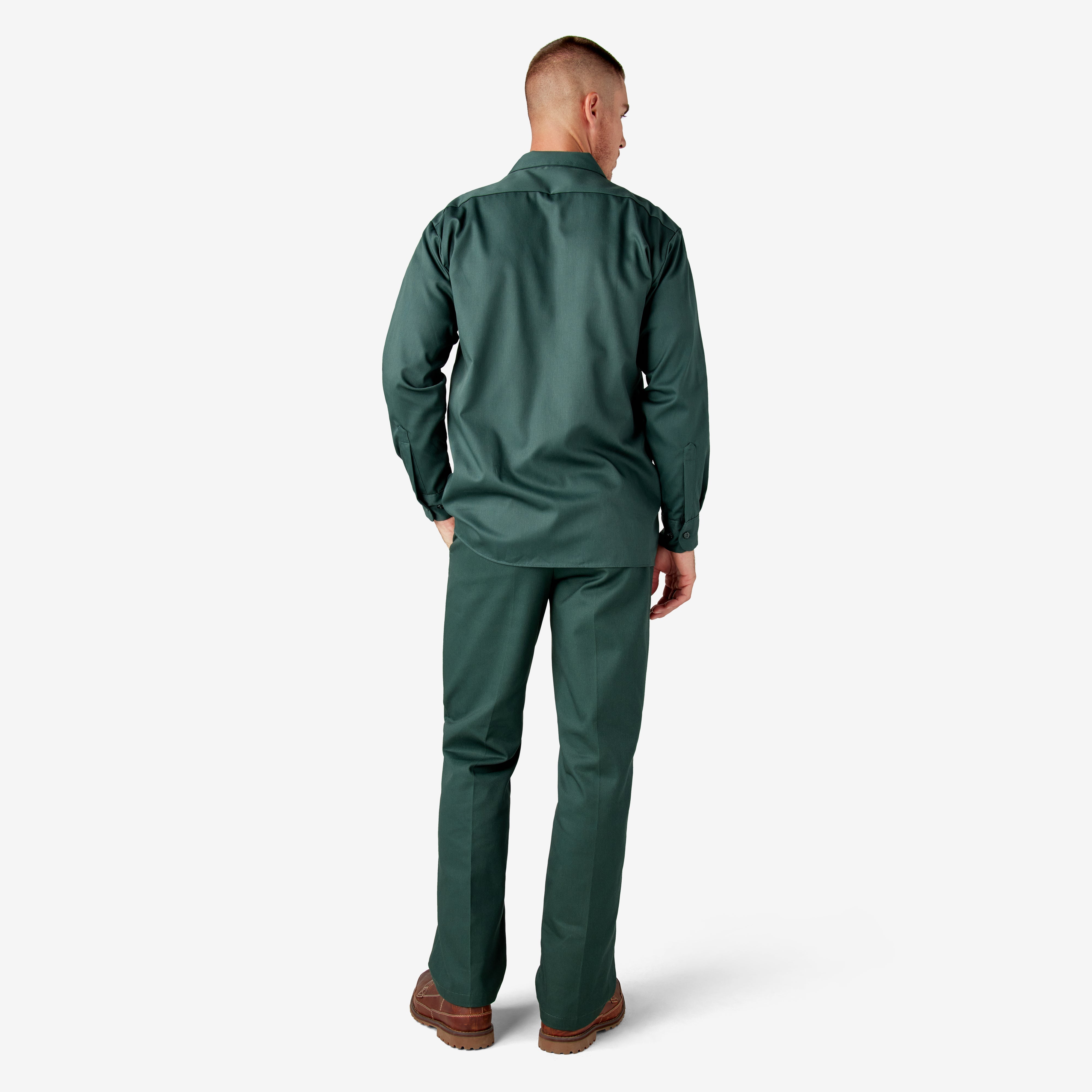 "Long Sleeve Work Shirt"