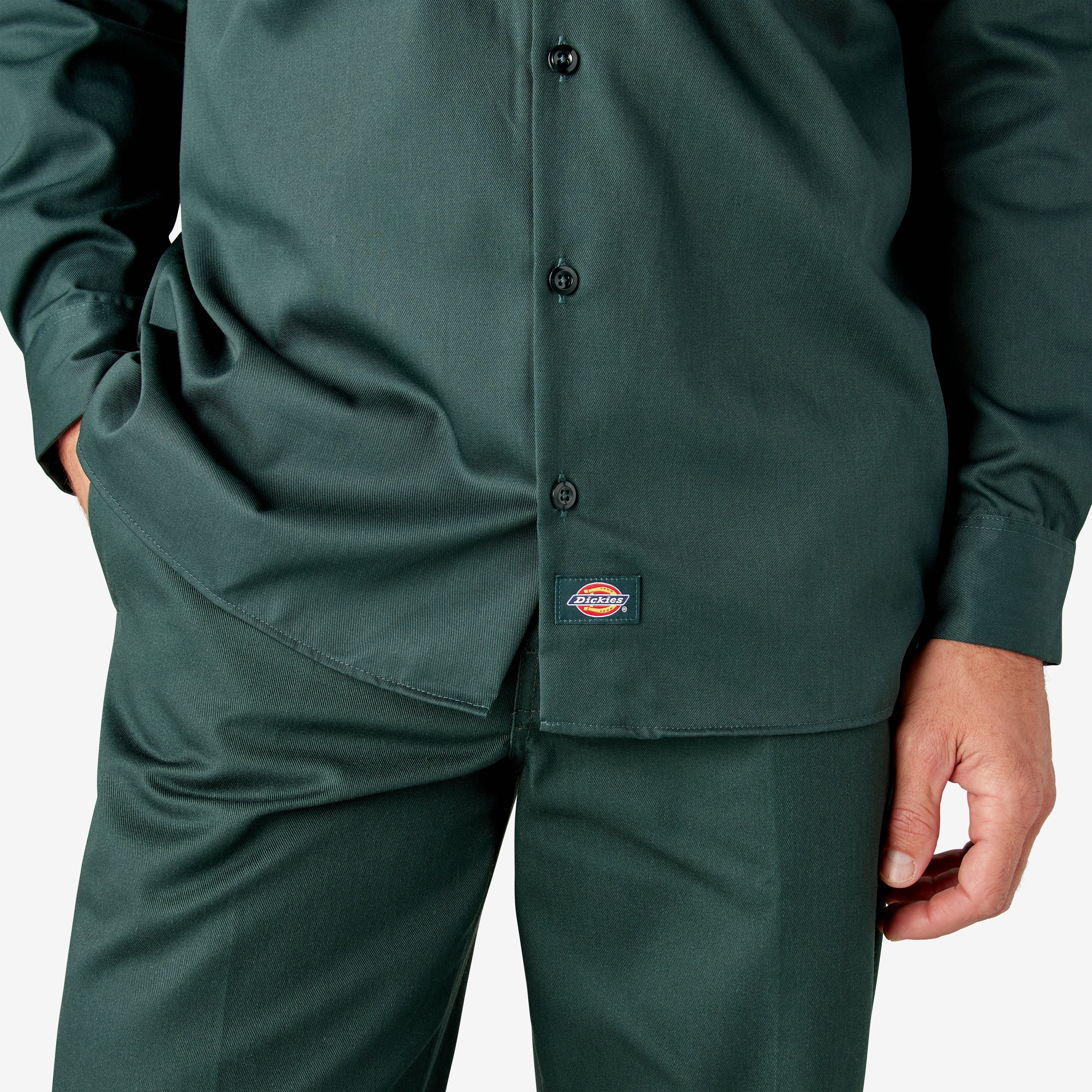 "Long Sleeve Work Shirt"