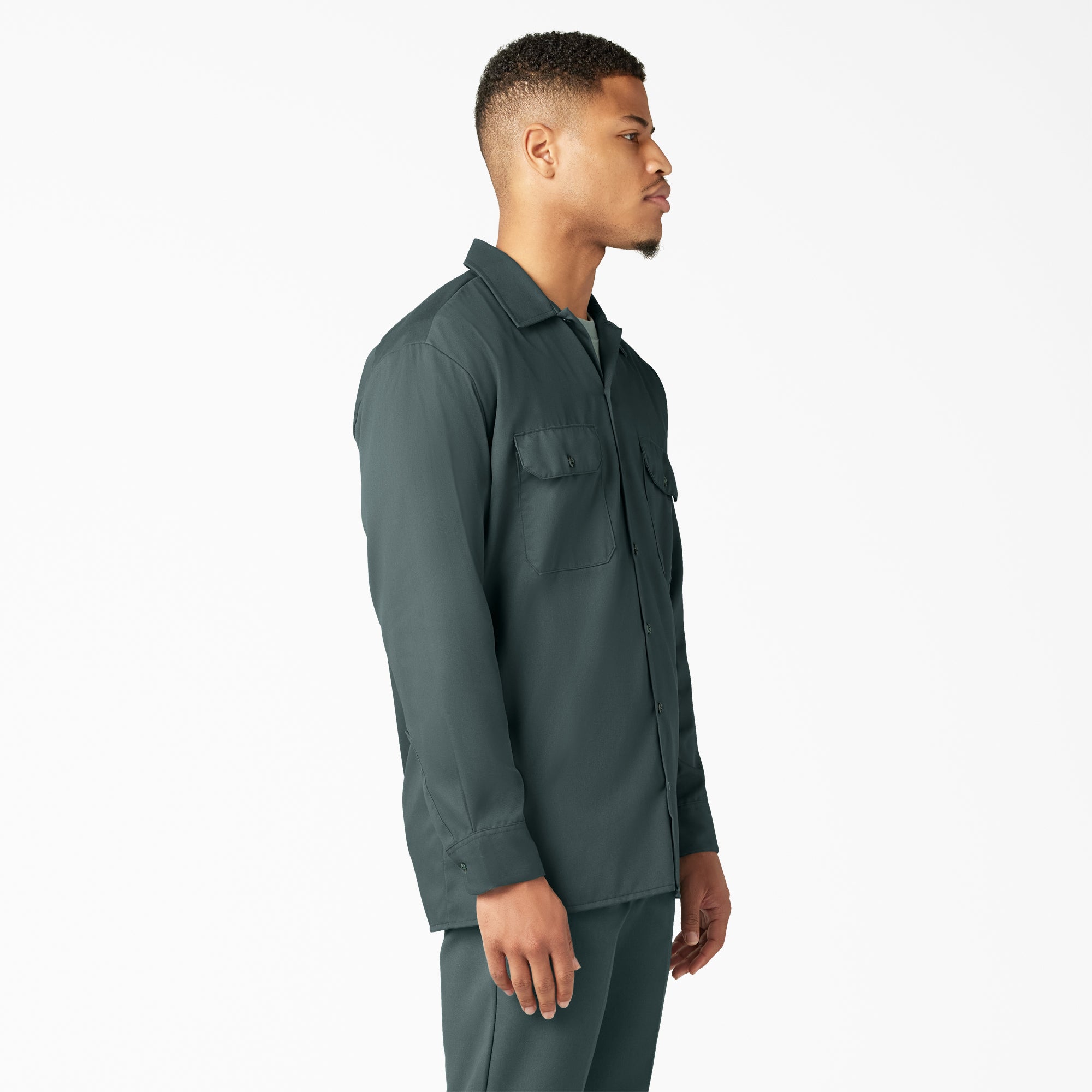 "Long Sleeve Work Shirt"