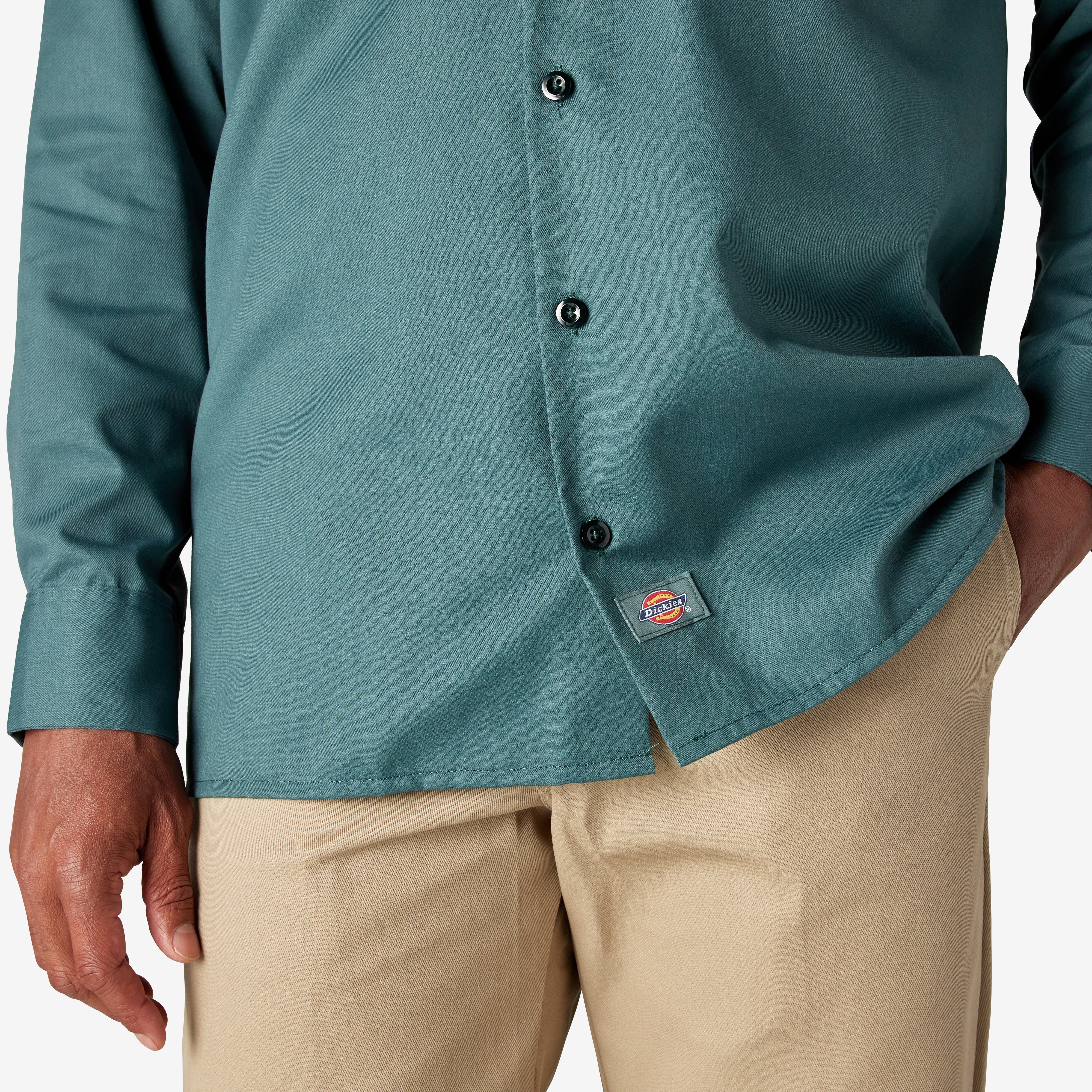 "Long Sleeve Work Shirt"