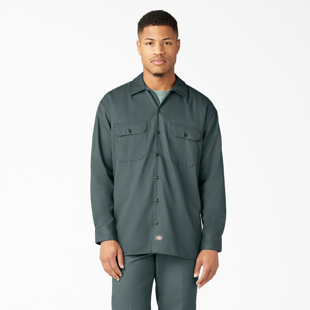"Long Sleeve Work Shirt"