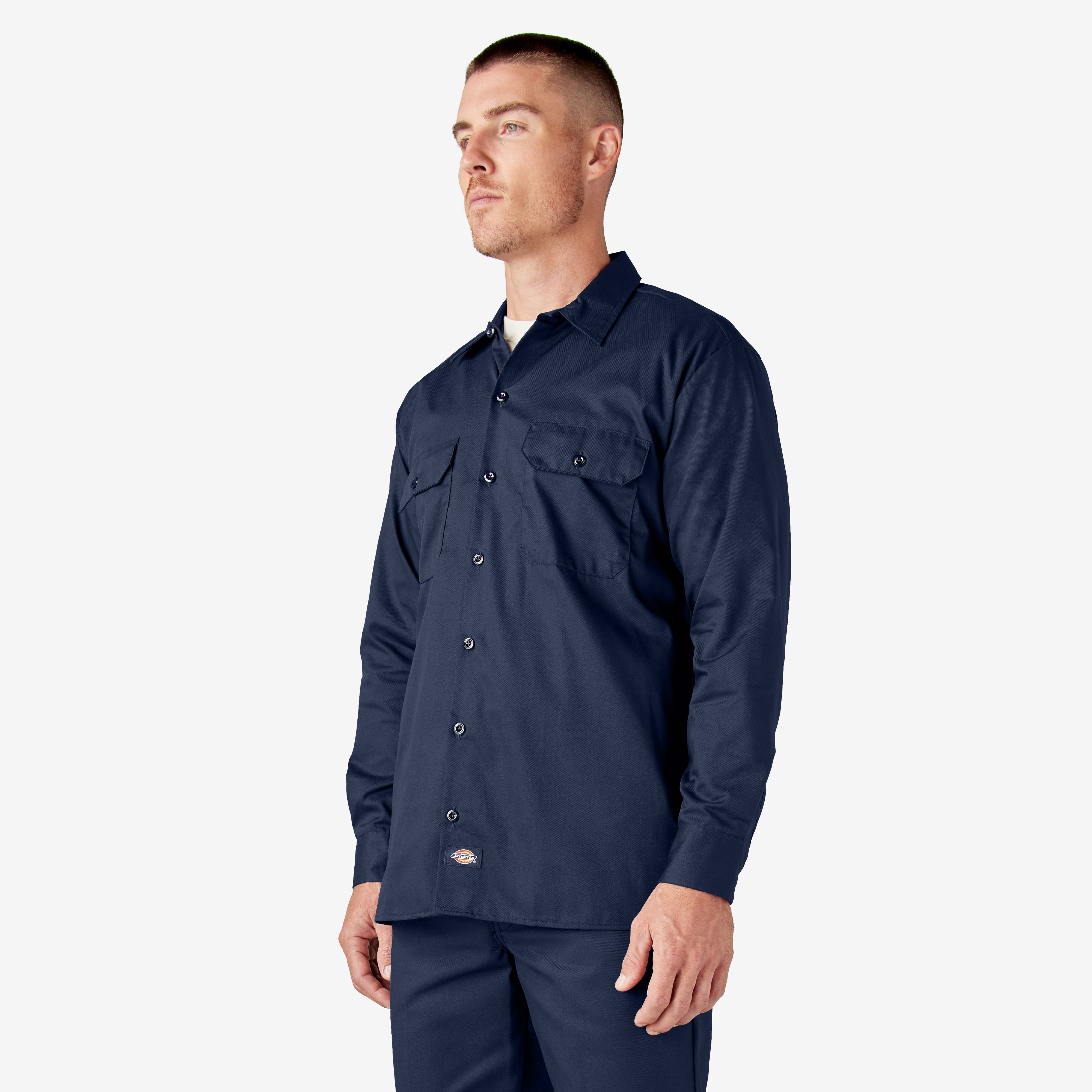 "Long Sleeve Work Shirt"