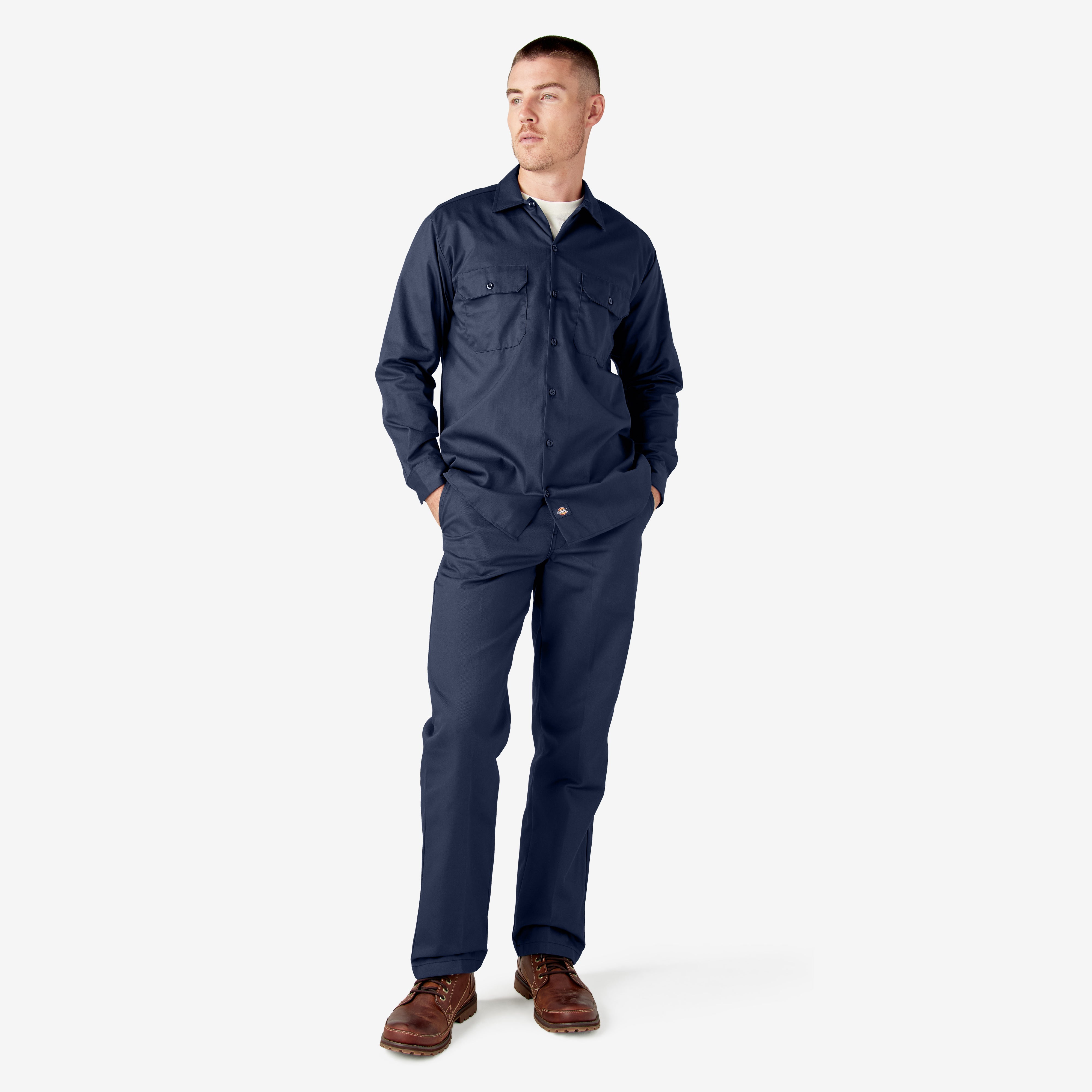 "Long Sleeve Work Shirt"