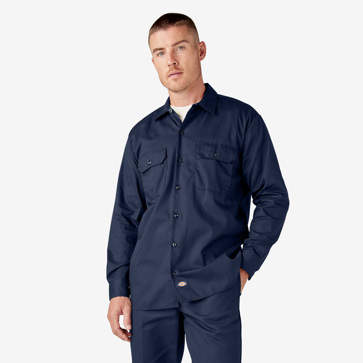 "Long Sleeve Work Shirt"