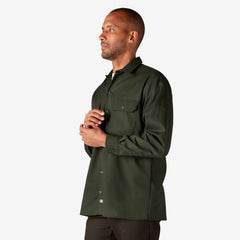 "Long Sleeve Work Shirt"
