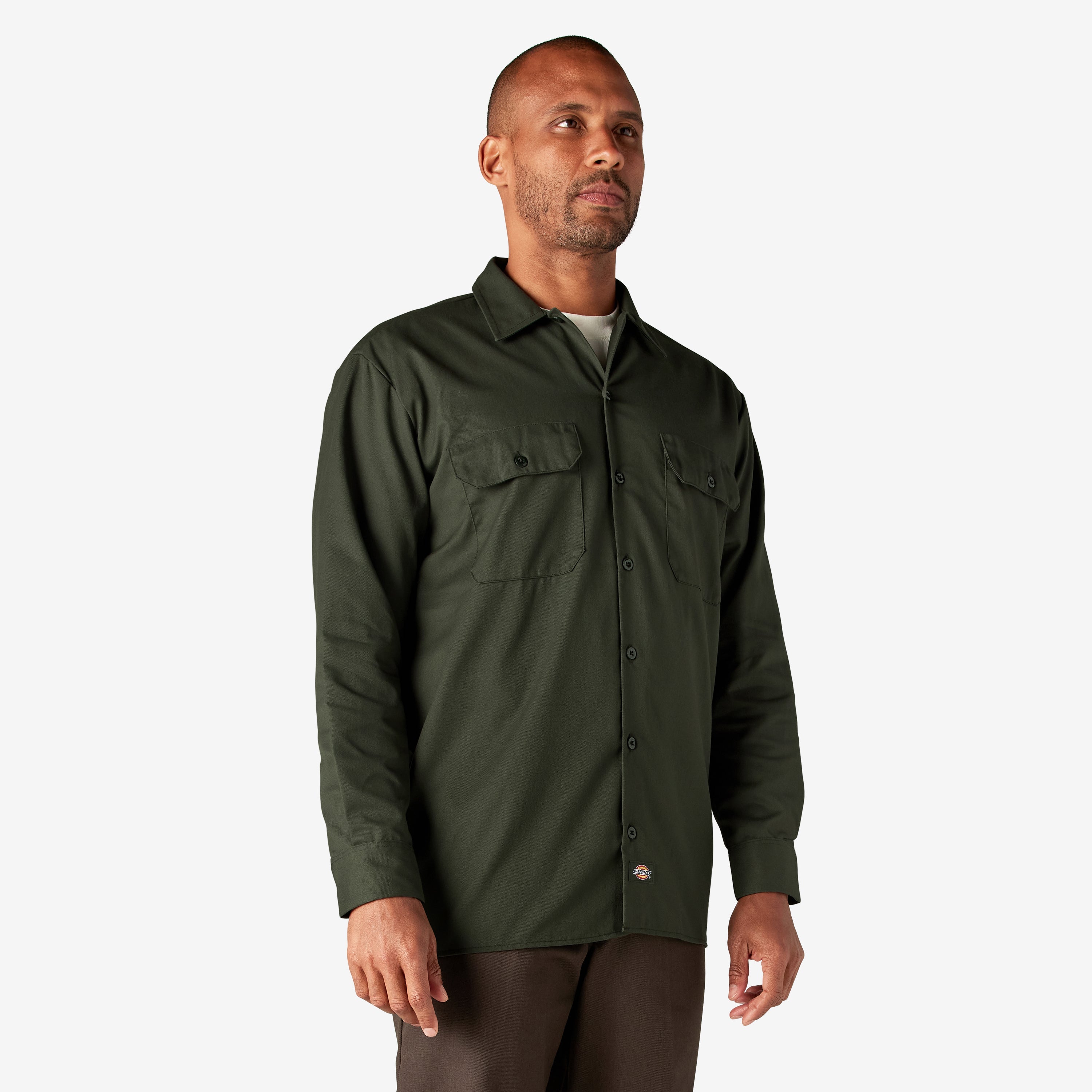 "Long Sleeve Work Shirt"