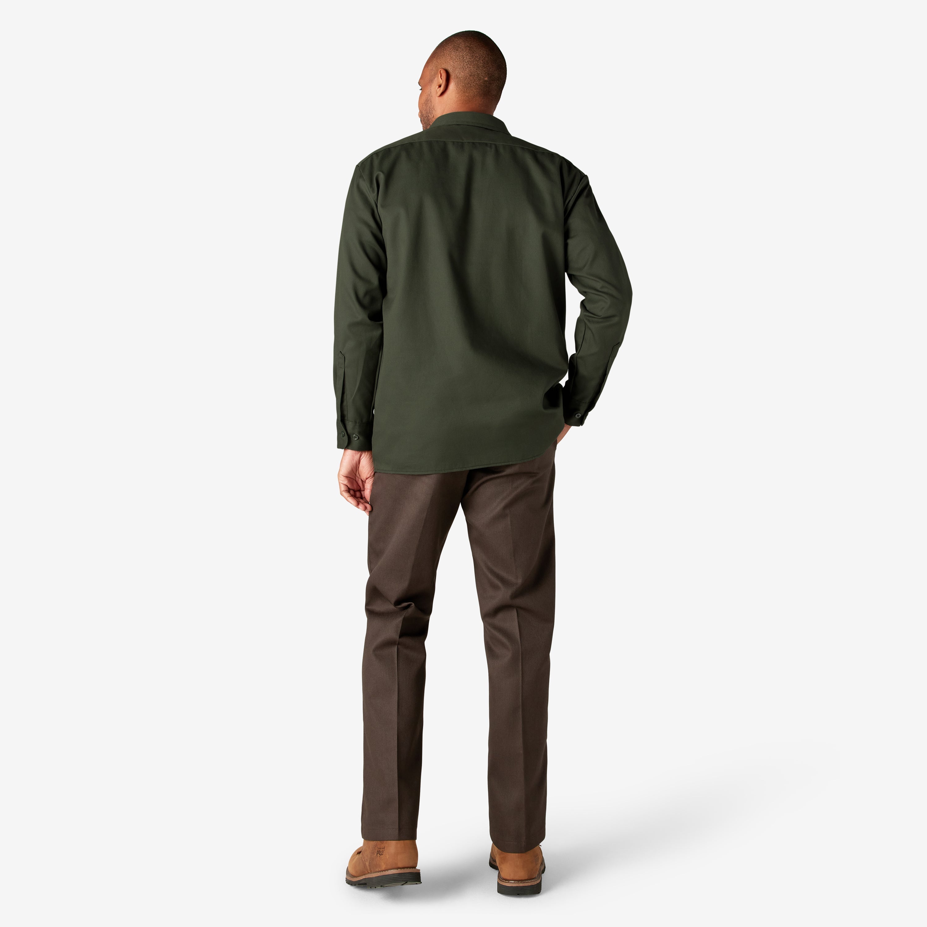 "Long Sleeve Work Shirt"