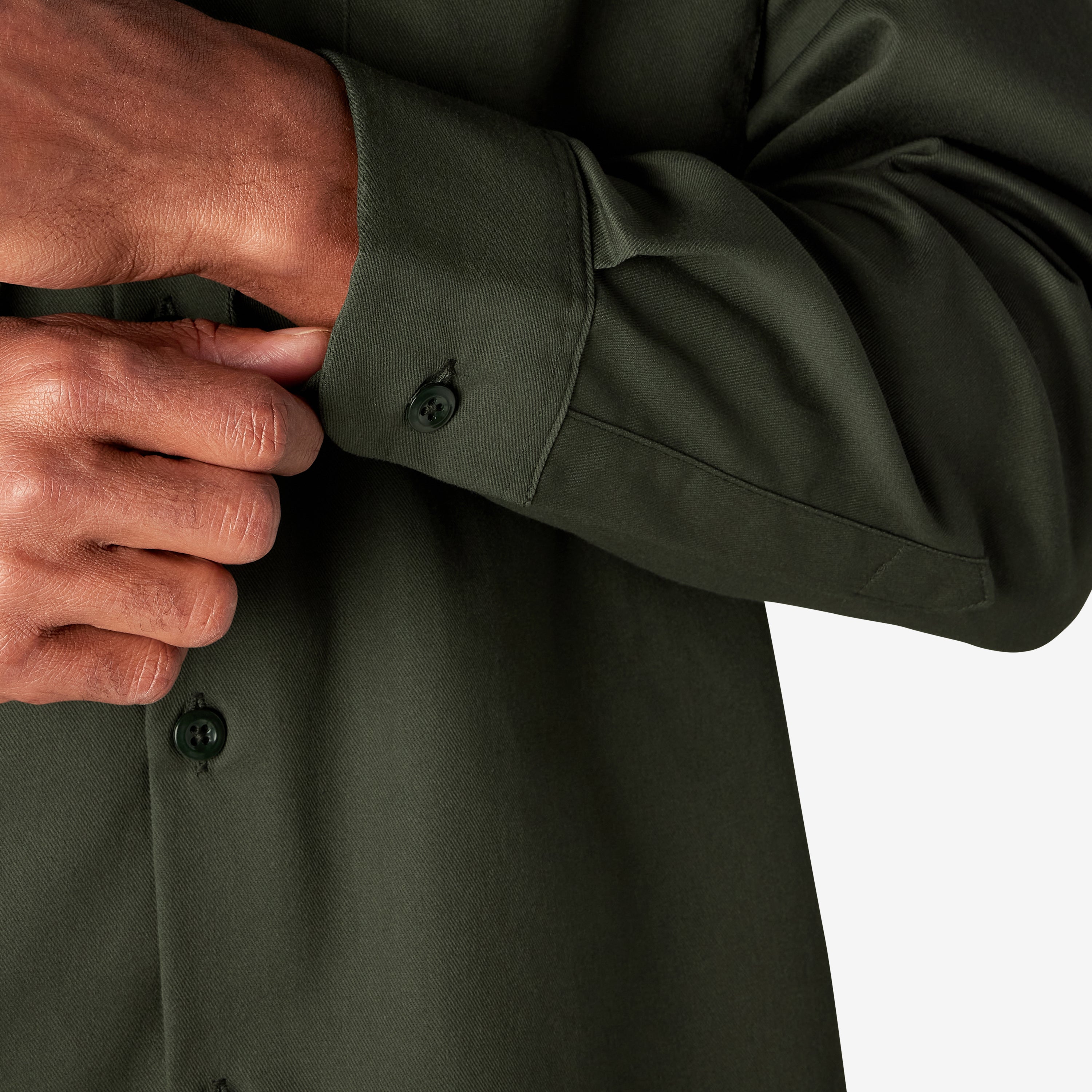 "Long Sleeve Work Shirt"