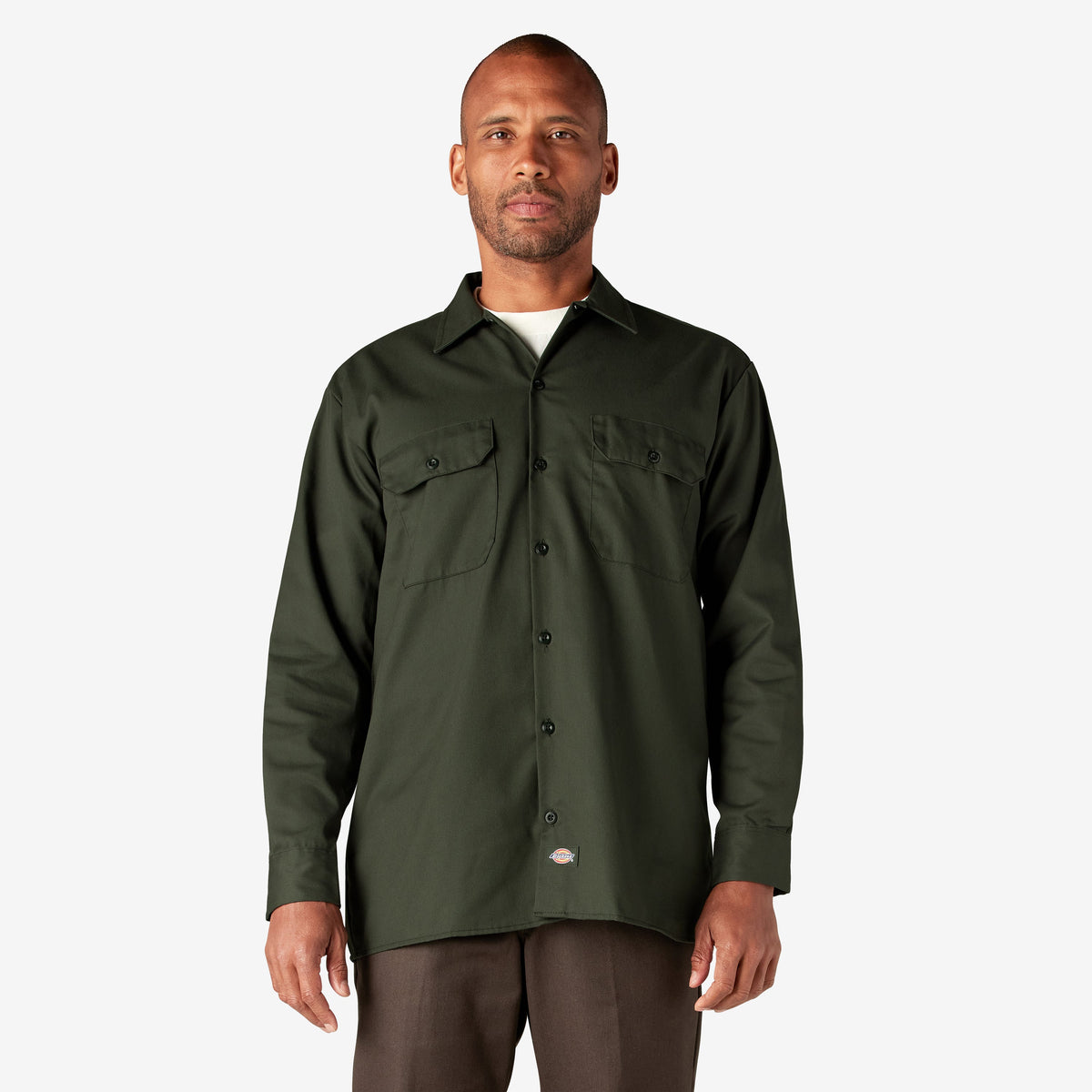 "Long Sleeve Work Shirt"