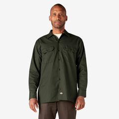 "Long Sleeve Work Shirt"