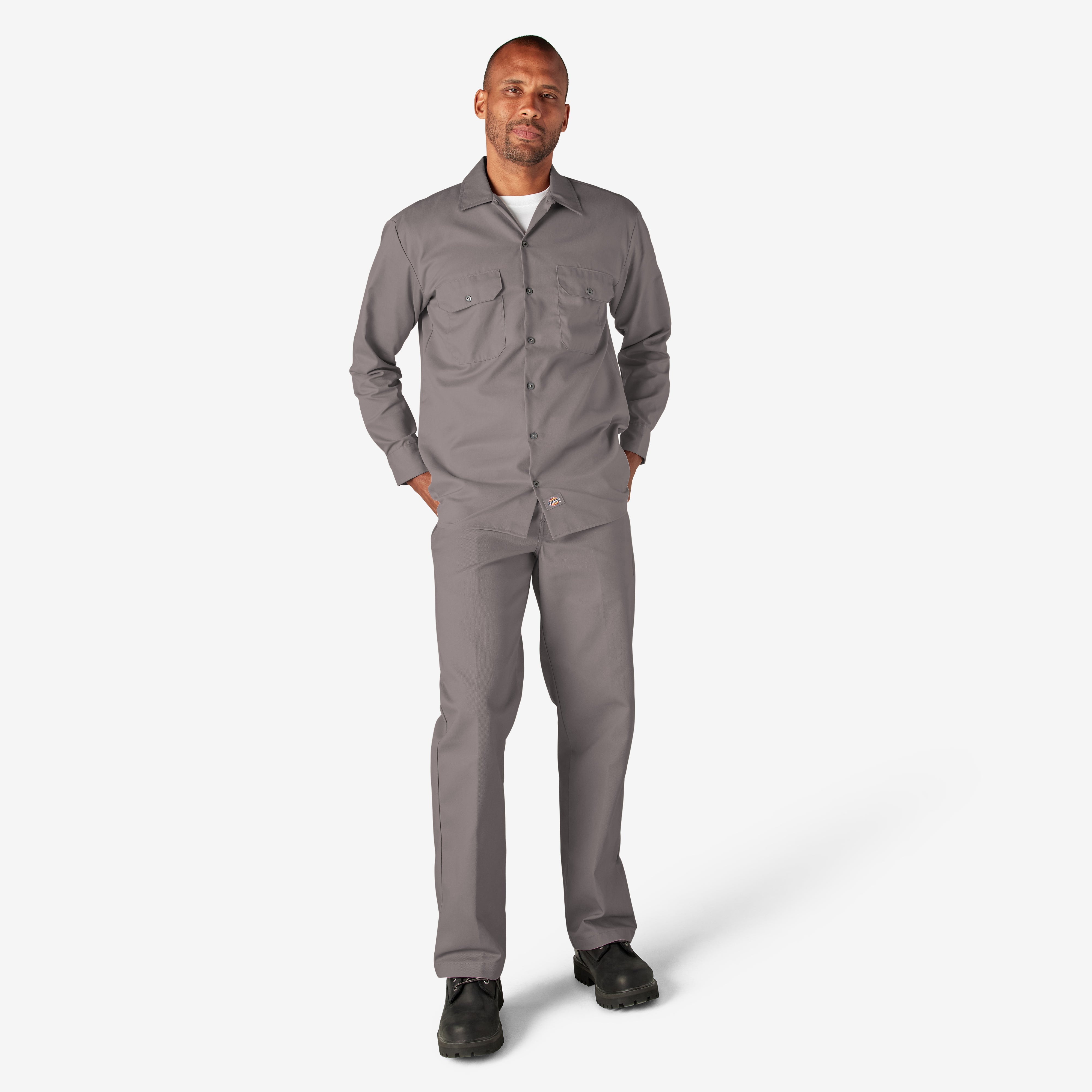 "Long Sleeve Work Shirt"