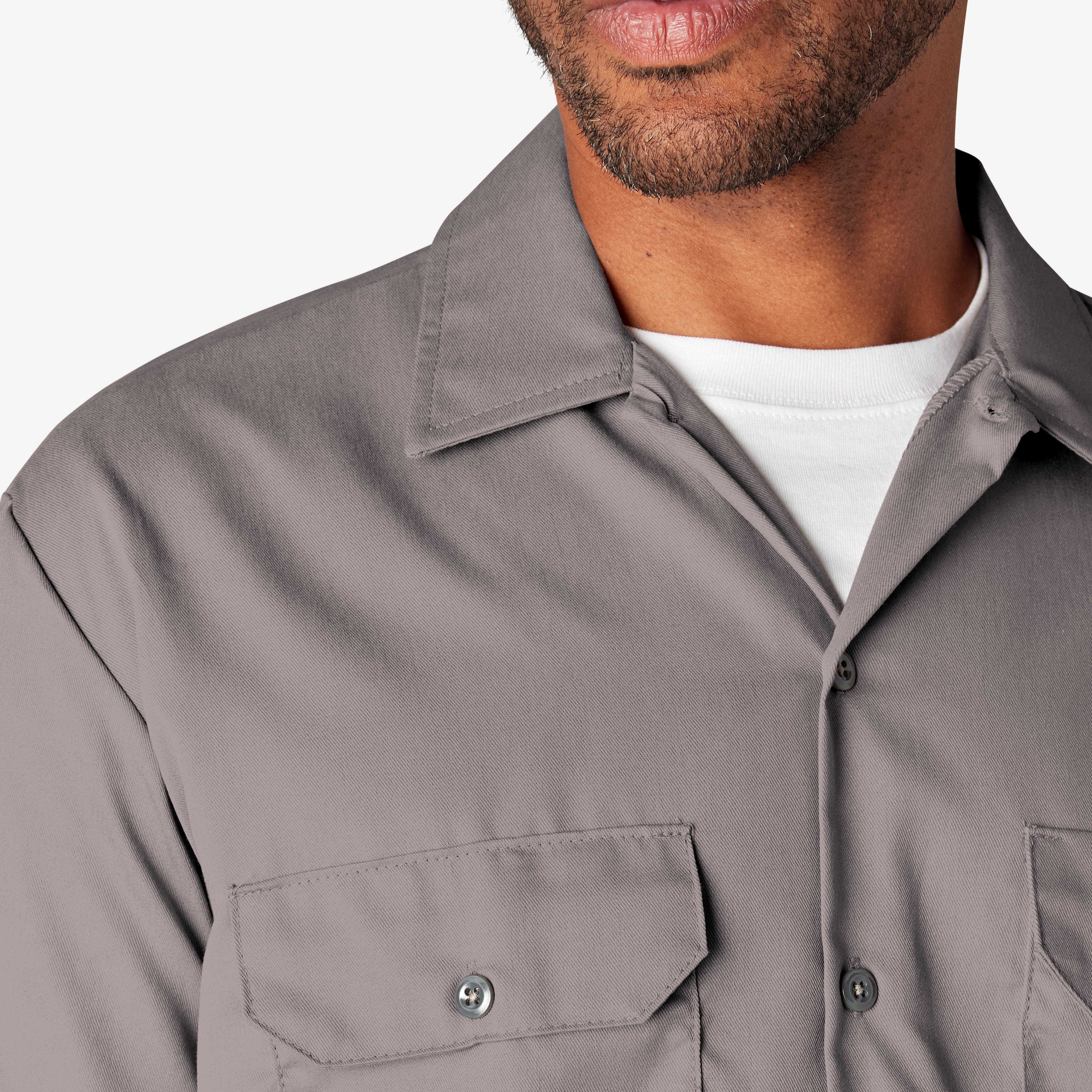 "Long Sleeve Work Shirt"