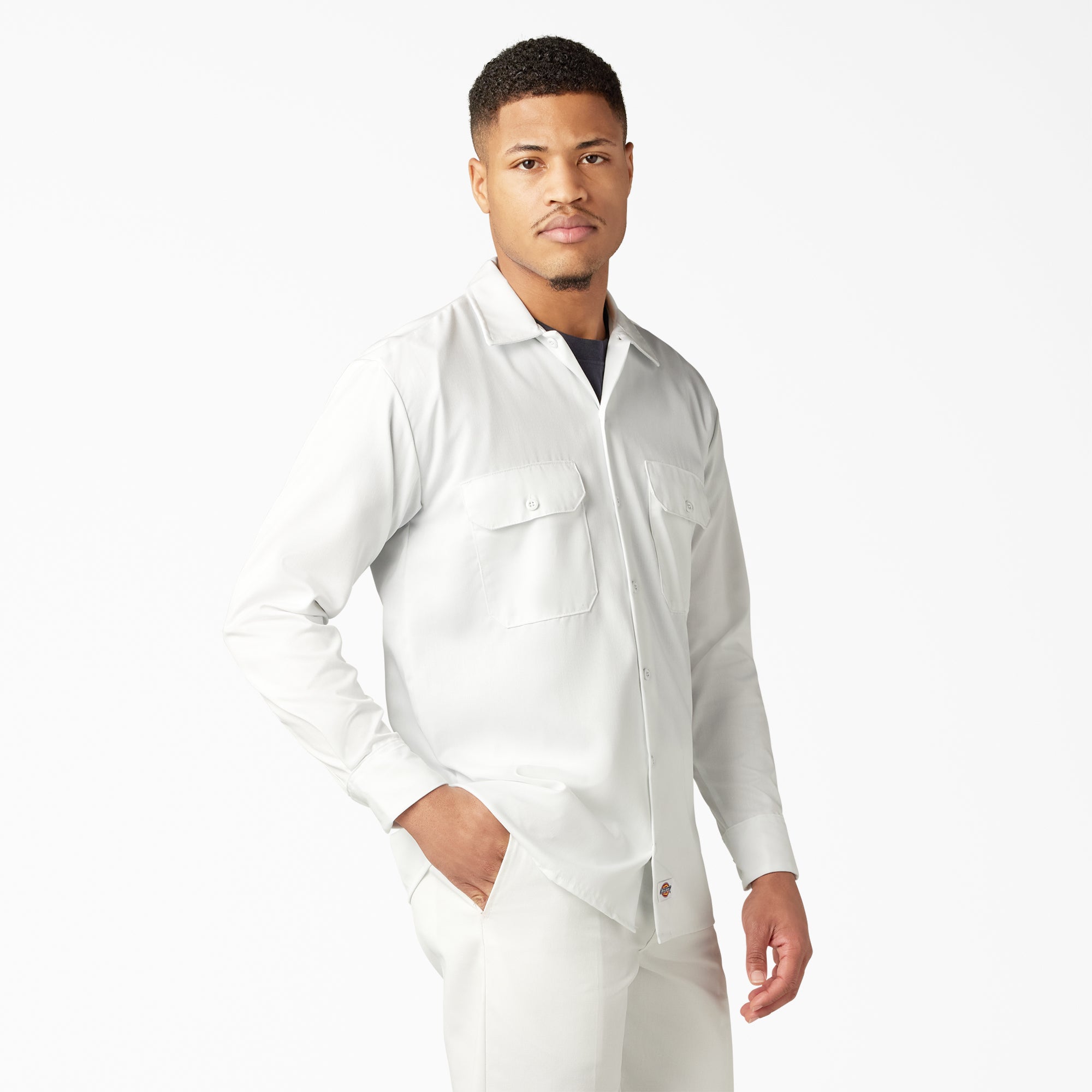 "Long Sleeve Work Shirt"