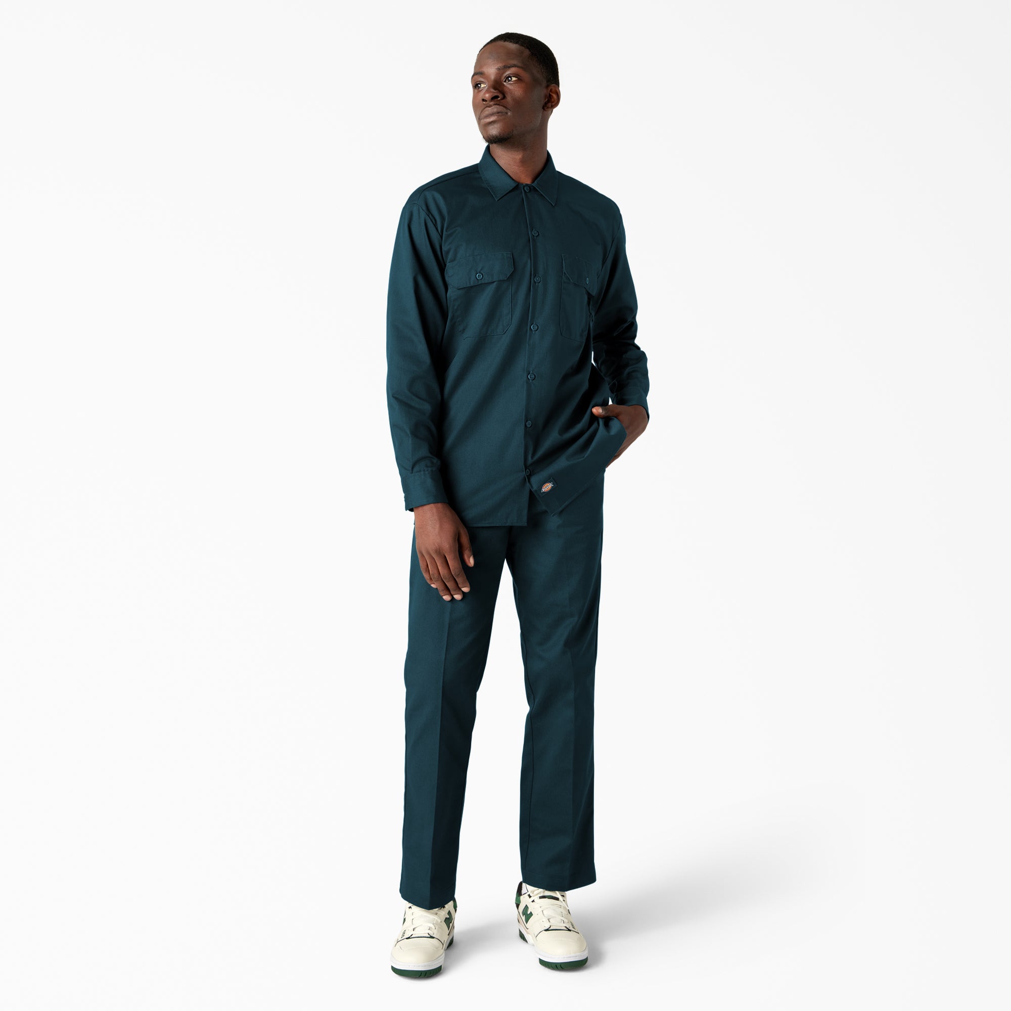 "Long Sleeve Work Shirt"