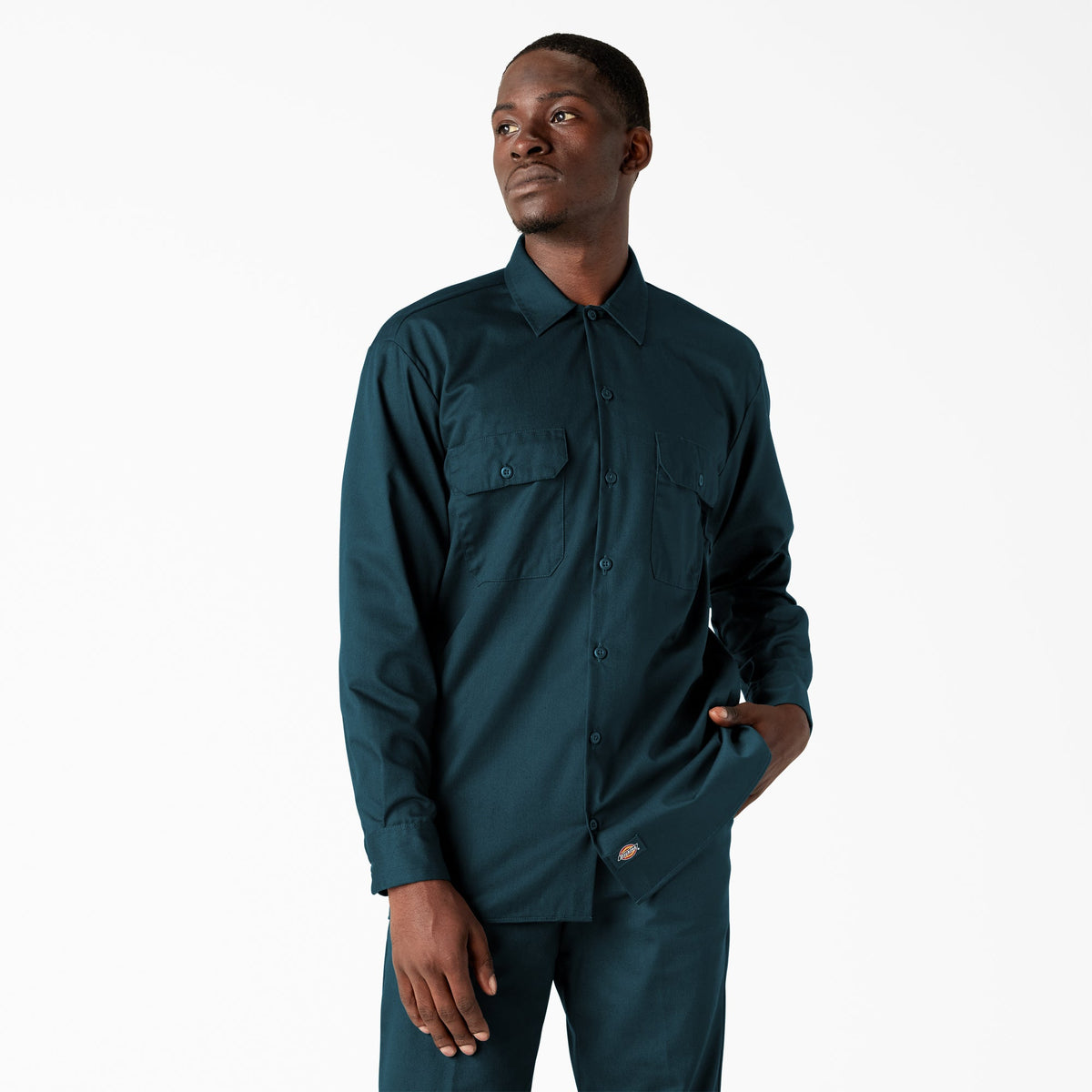 "Long Sleeve Work Shirt"
