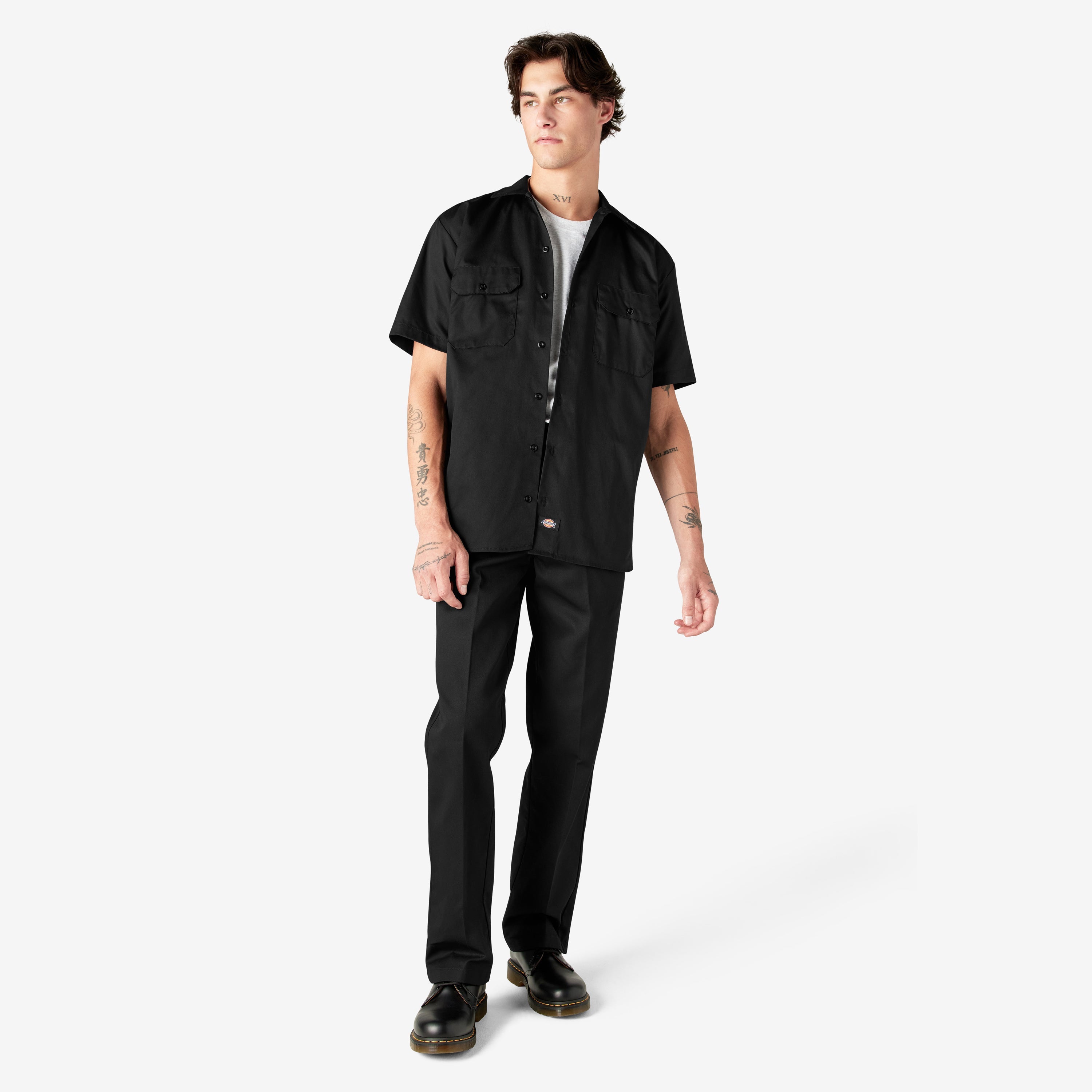 "Short Sleeve Work Shirt"