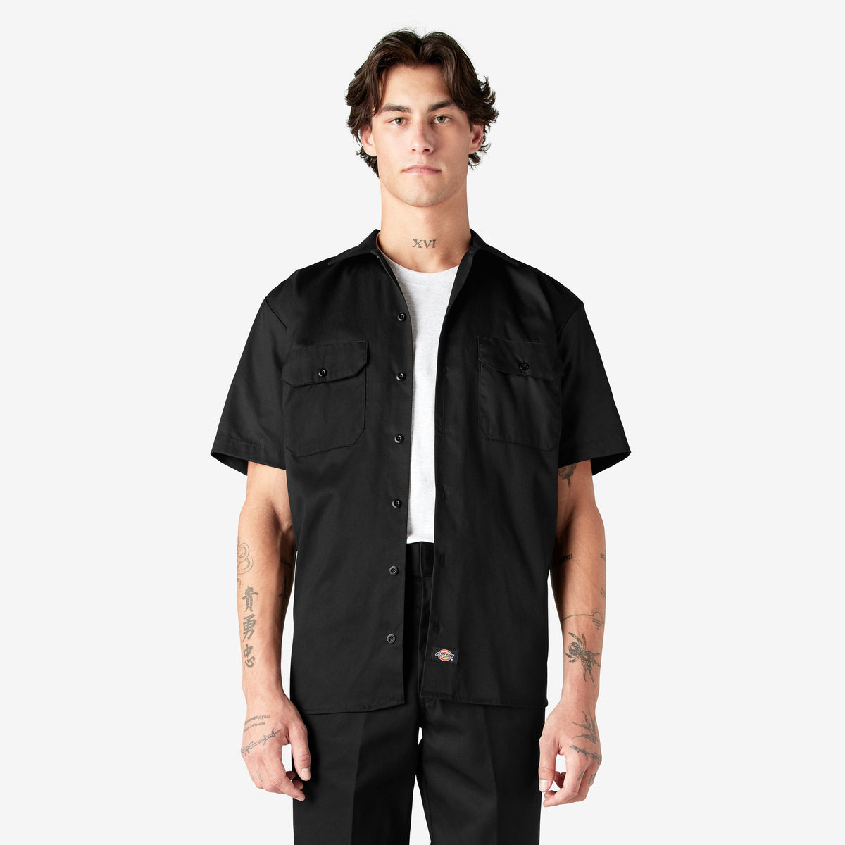 "Short Sleeve Work Shirt"