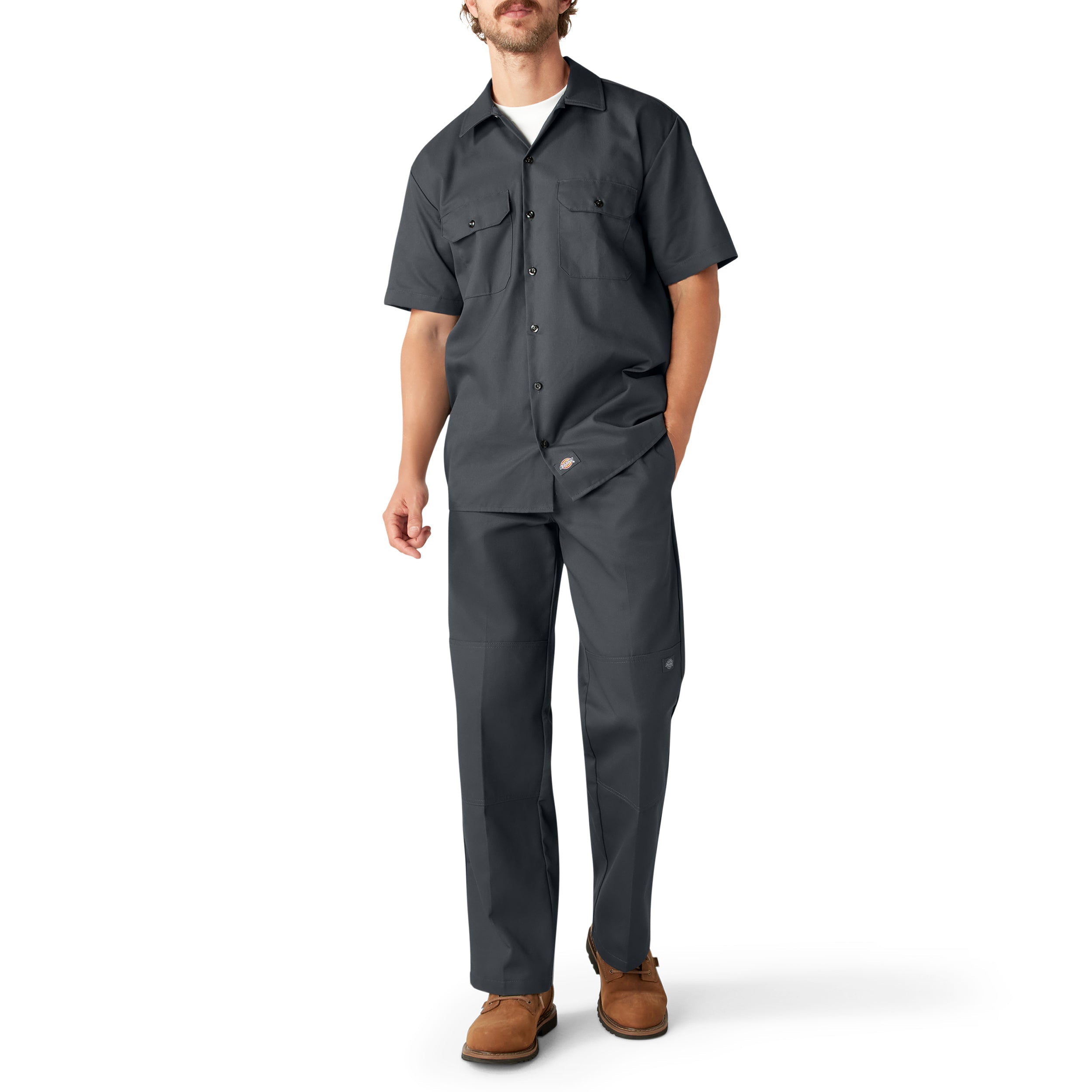 "Short Sleeve Work Shirt"