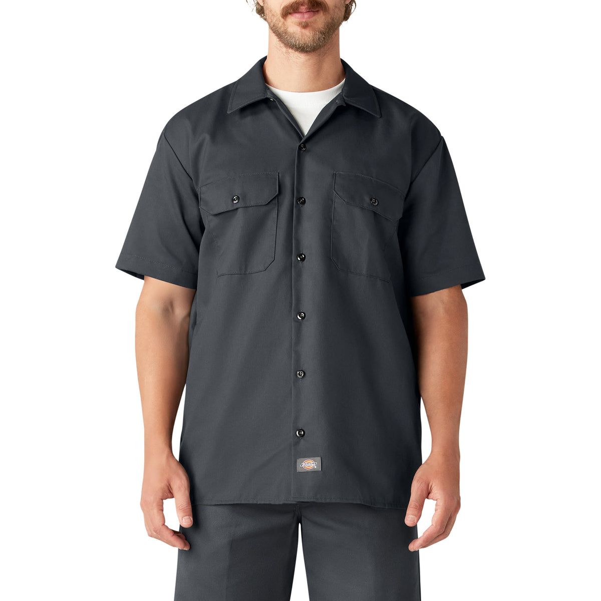 "Short Sleeve Work Shirt"