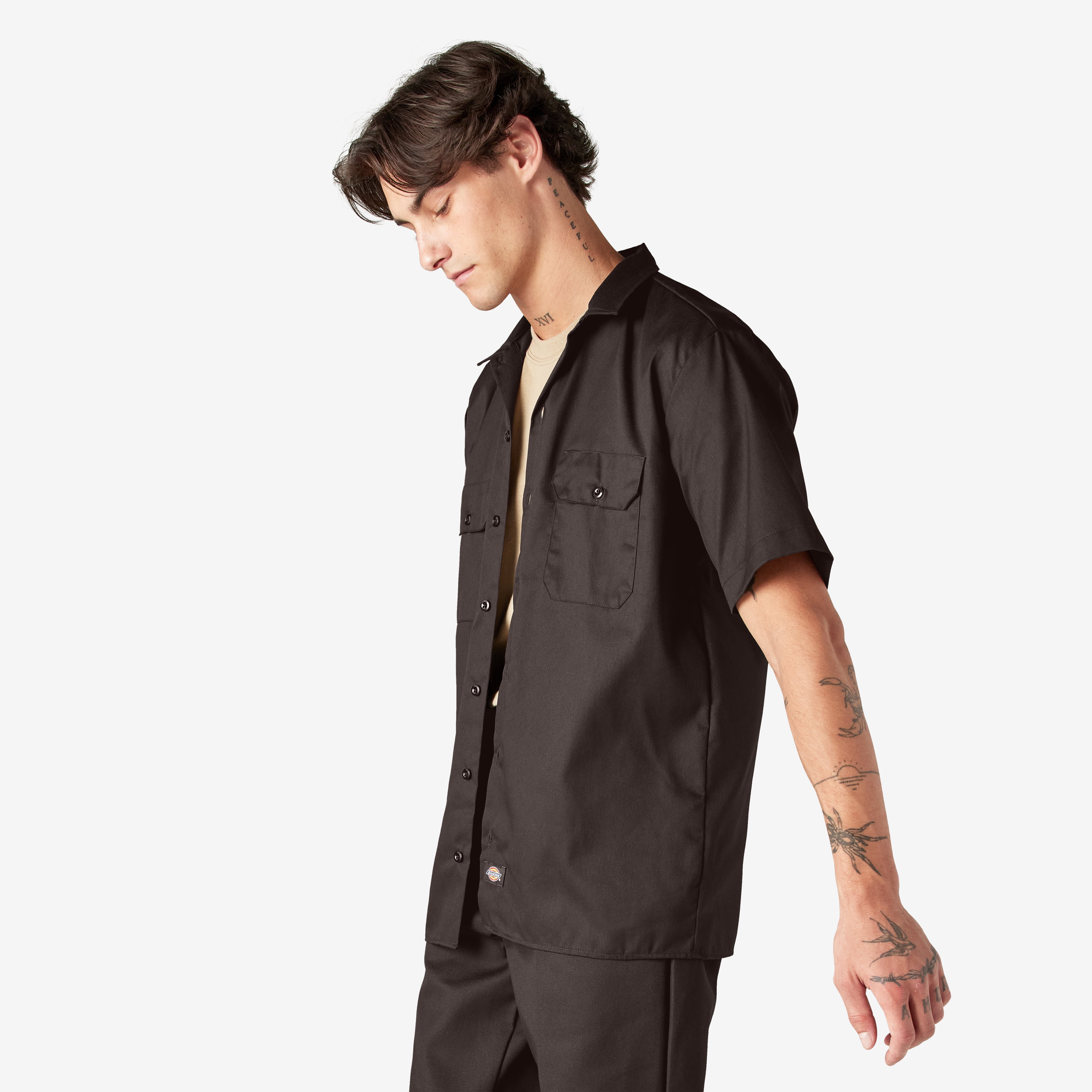 "Short Sleeve Work Shirt"