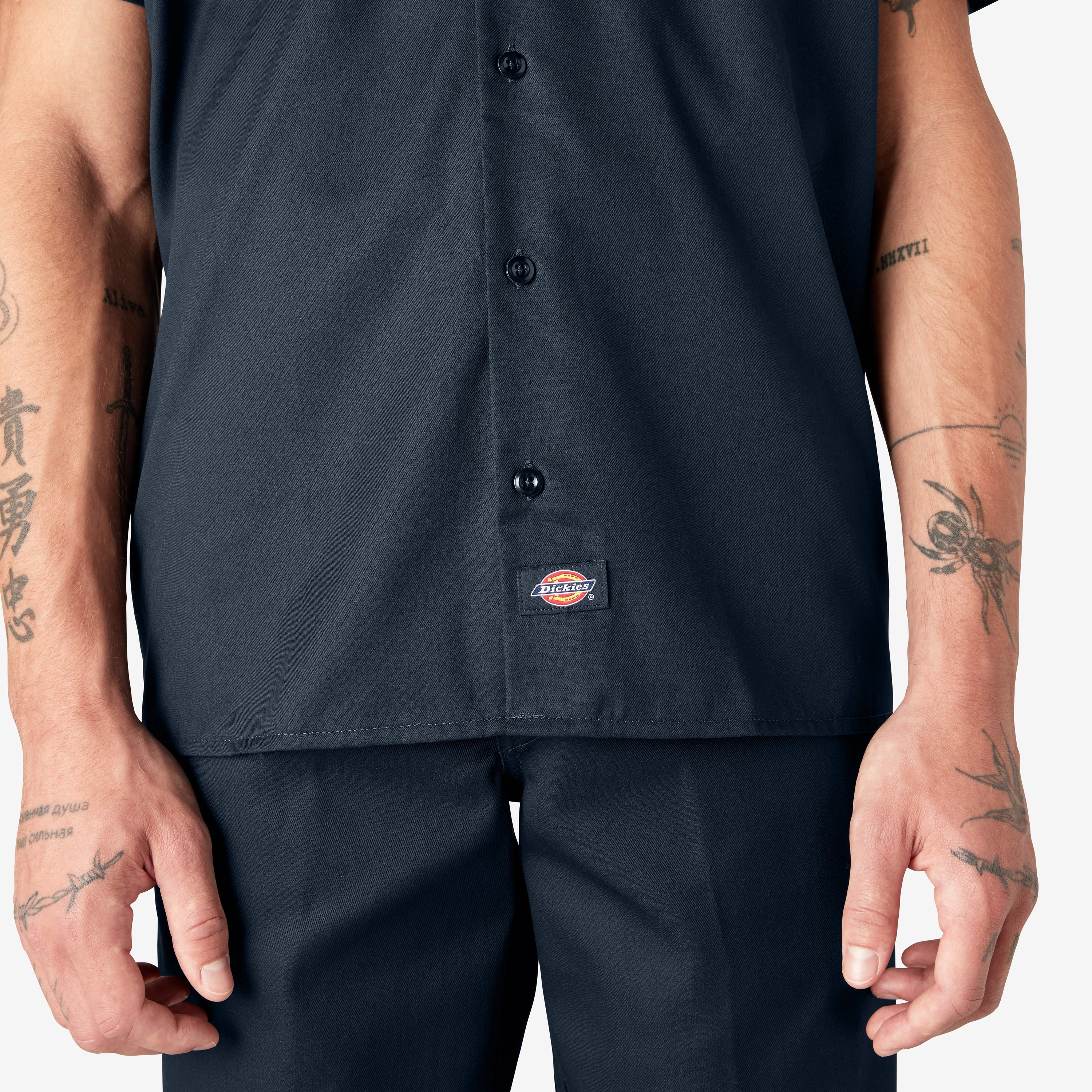 "Short Sleeve Work Shirt"