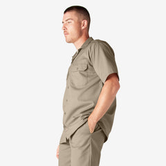 "Short Sleeve Work Shirt"