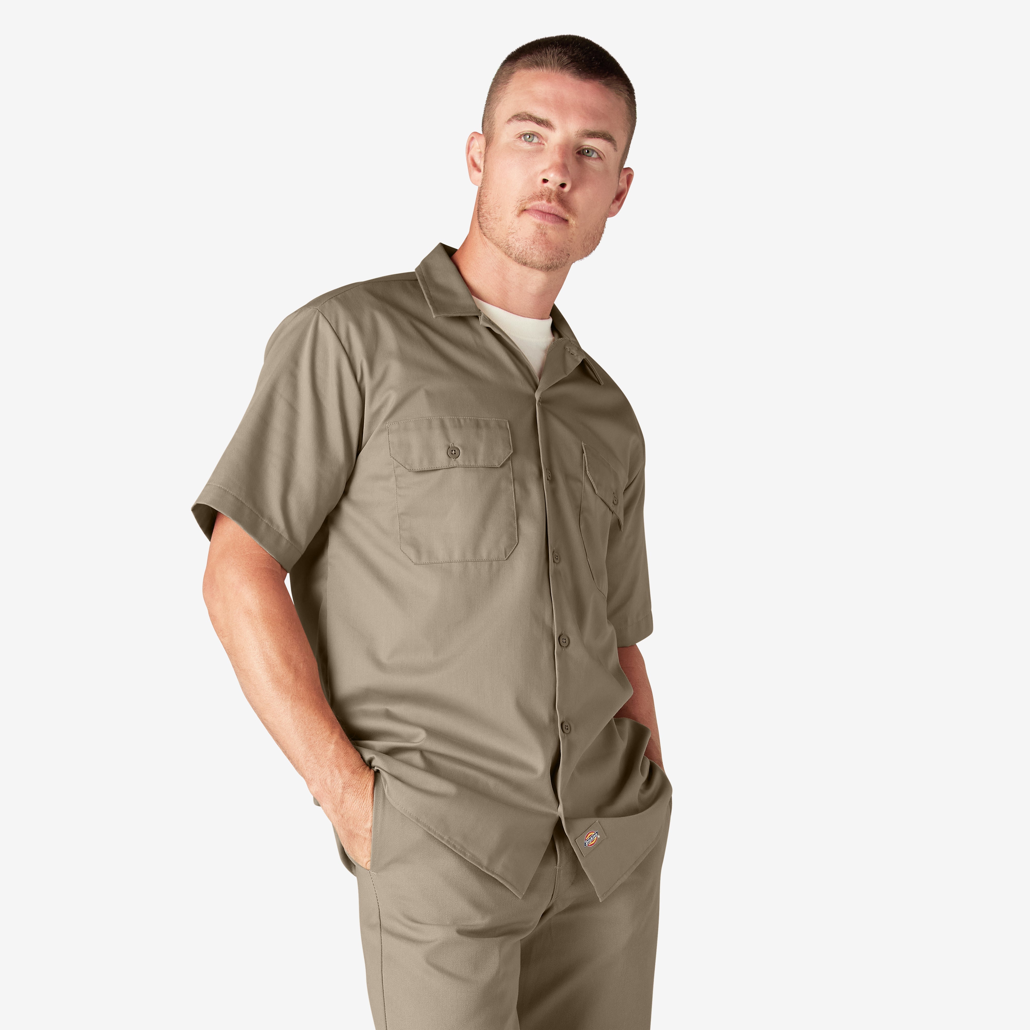 "Short Sleeve Work Shirt"