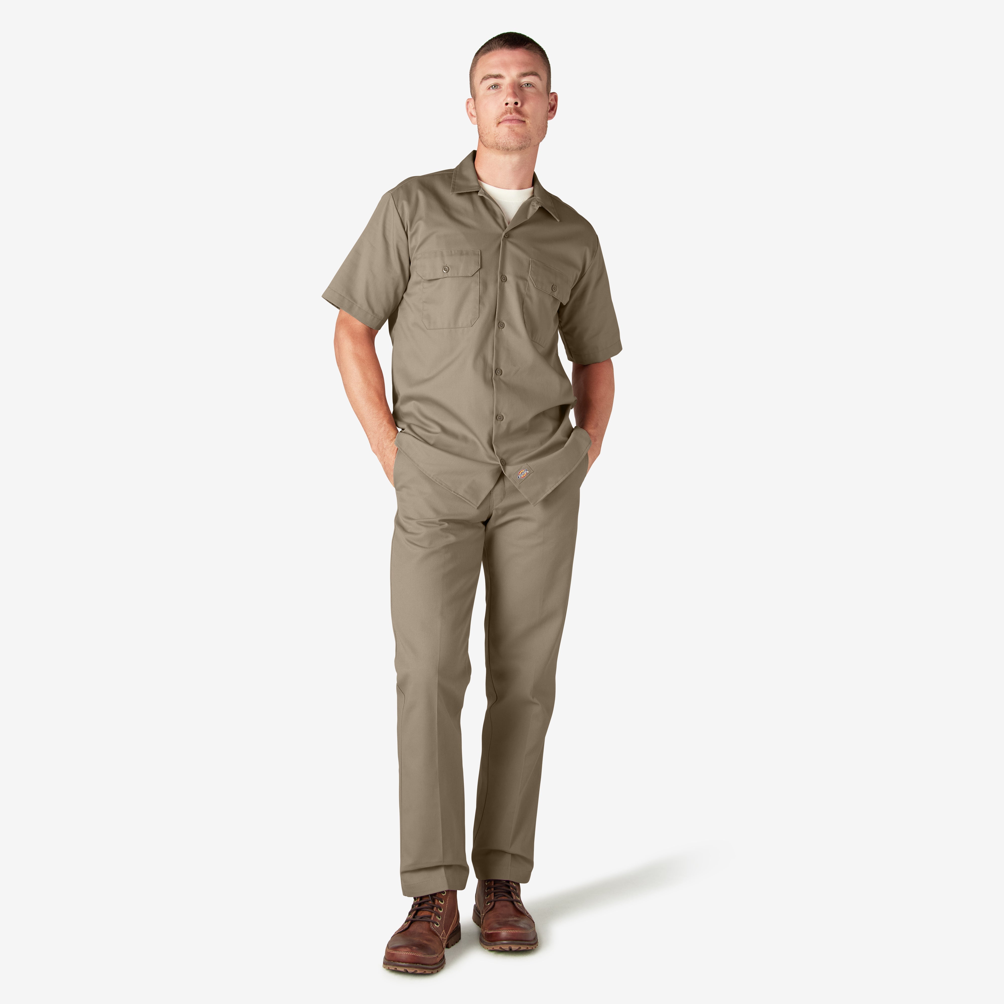 "Short Sleeve Work Shirt"