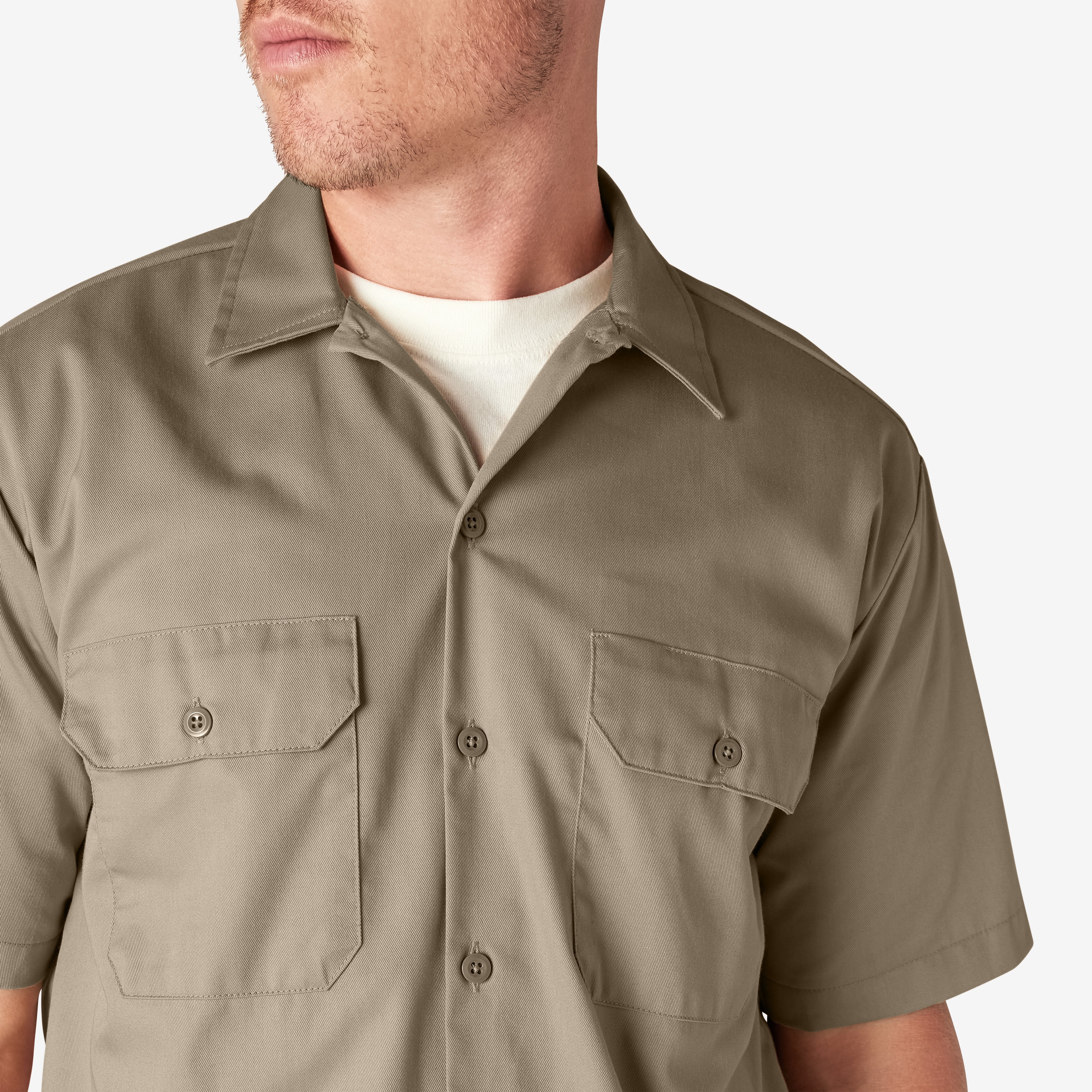 "Short Sleeve Work Shirt"