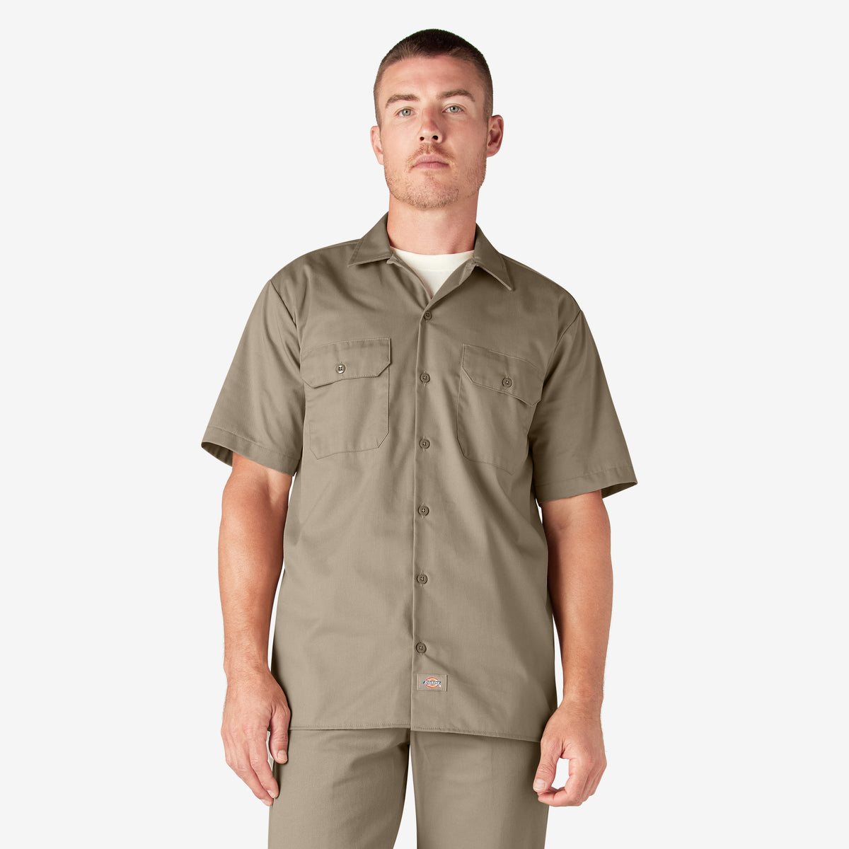 "Short Sleeve Work Shirt"