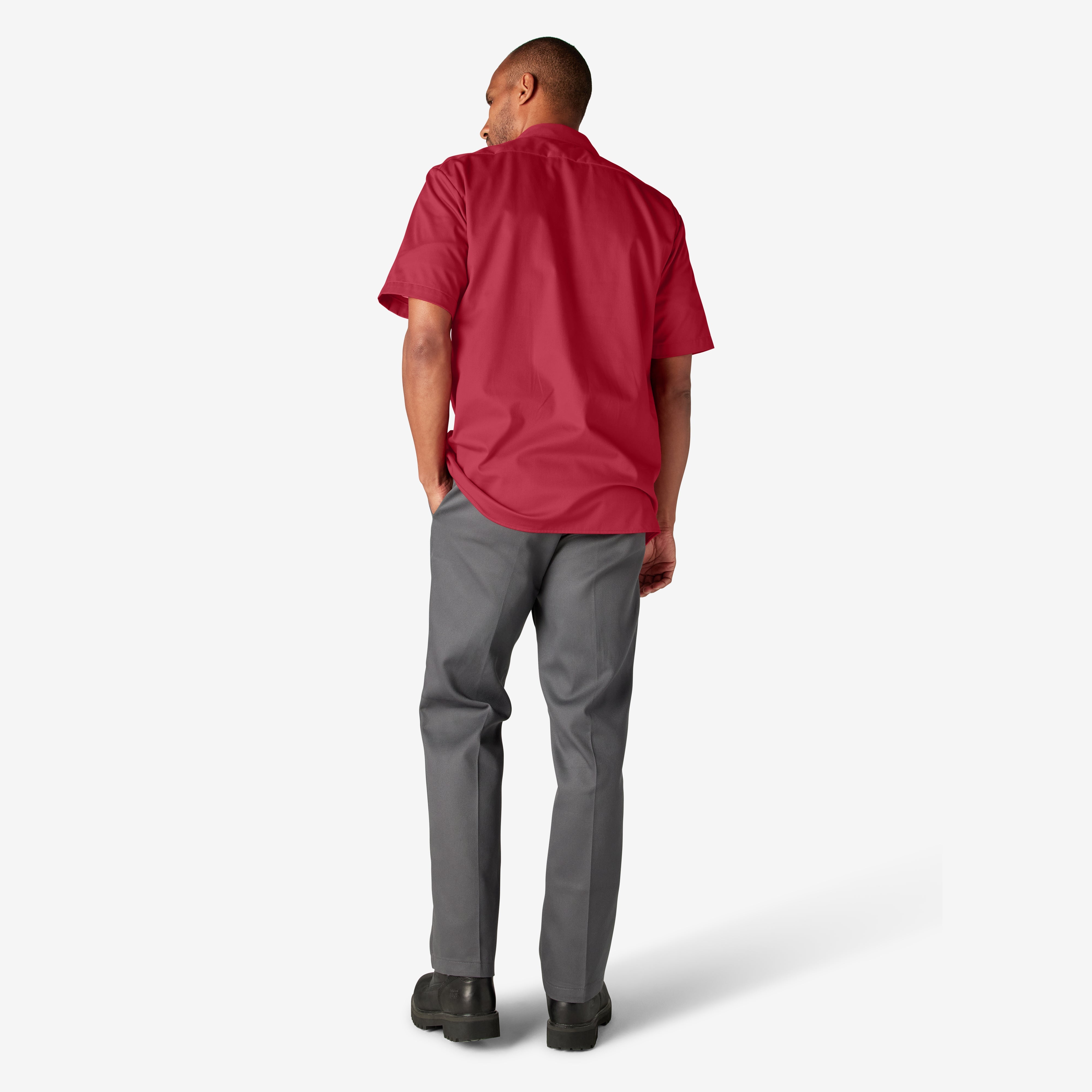 "Short Sleeve Work Shirt"