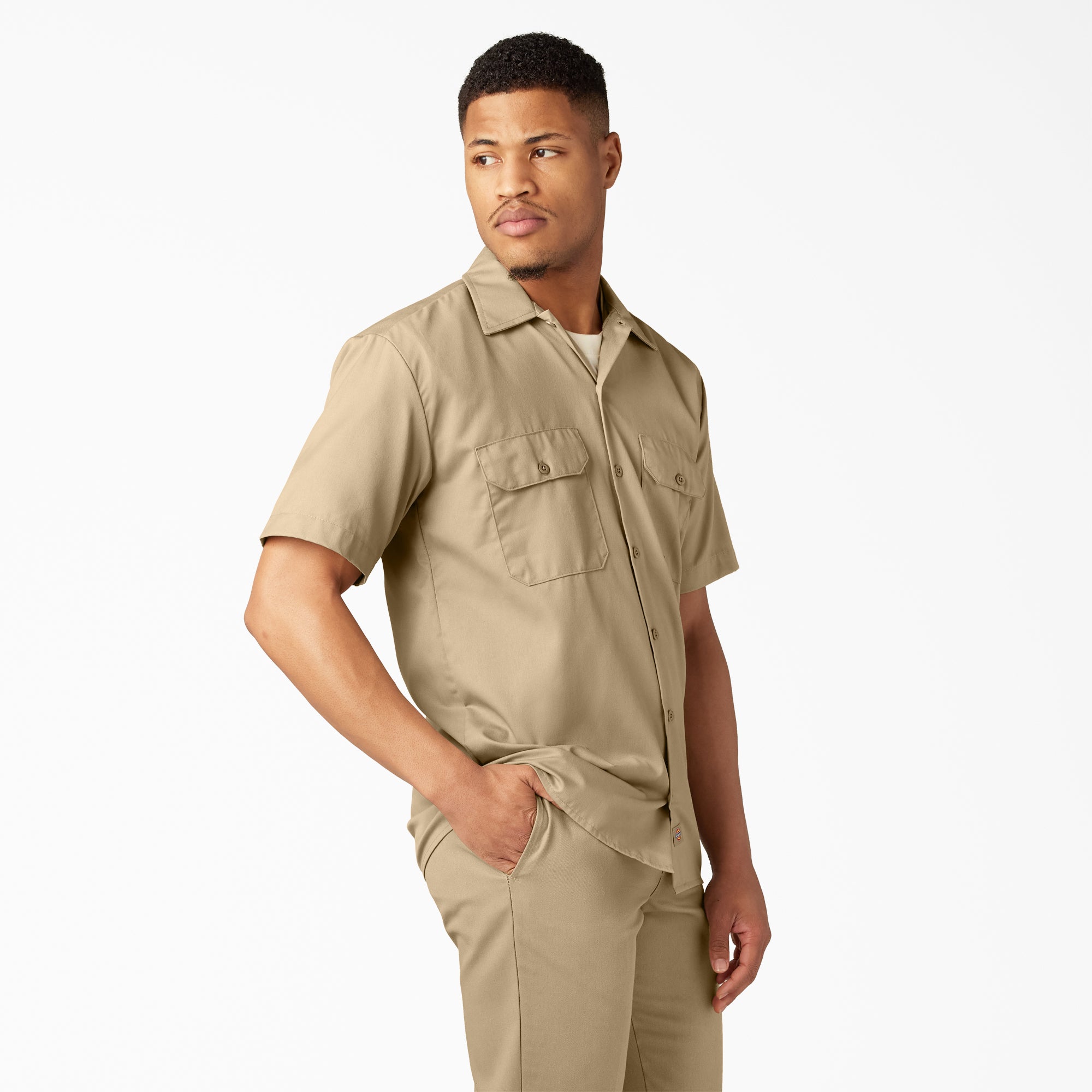 "Short Sleeve Work Shirt"