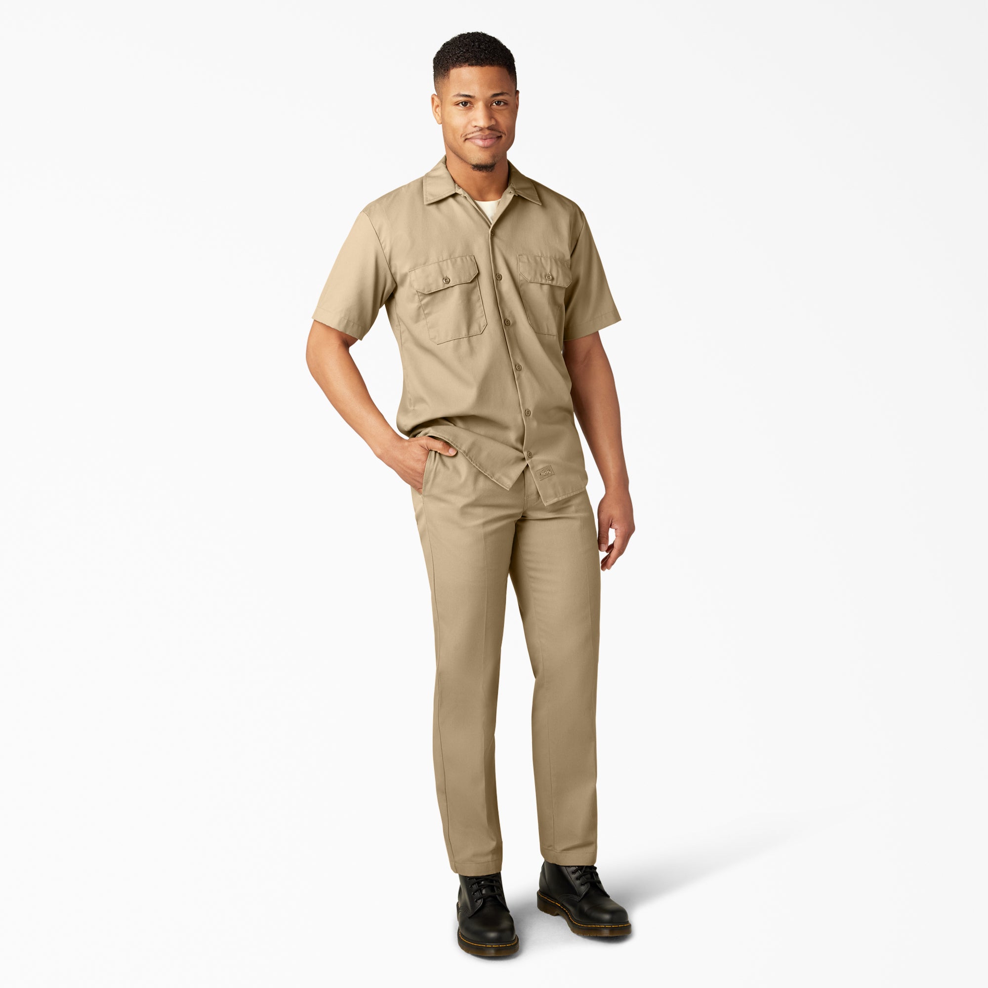"Short Sleeve Work Shirt"