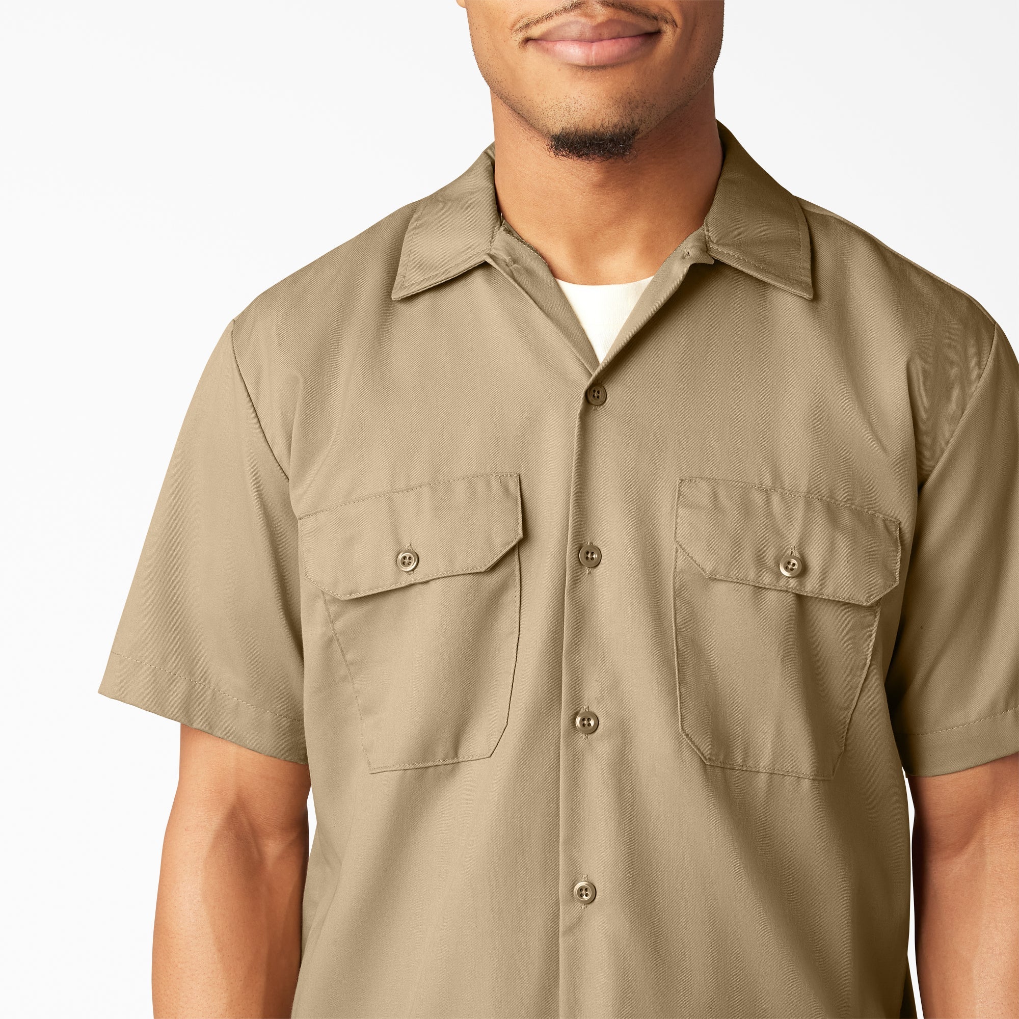 "Short Sleeve Work Shirt"