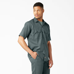 "Short Sleeve Work Shirt"