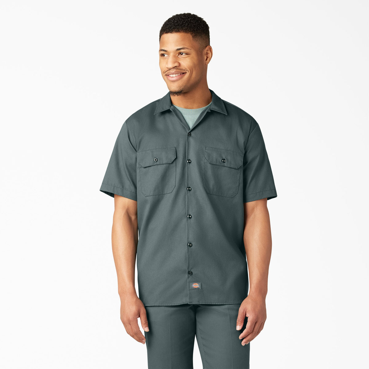 "Short Sleeve Work Shirt"
