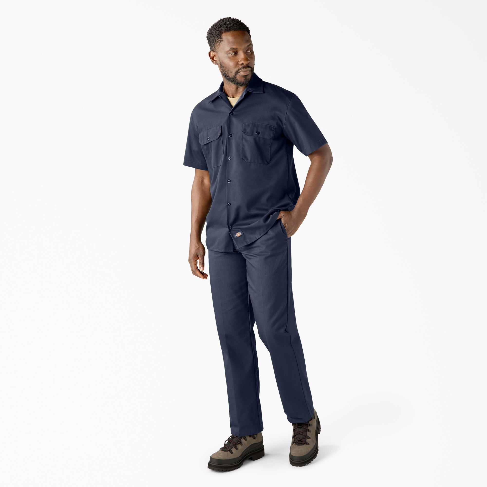 "Short Sleeve Work Shirt"