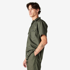 "Short Sleeve Work Shirt"