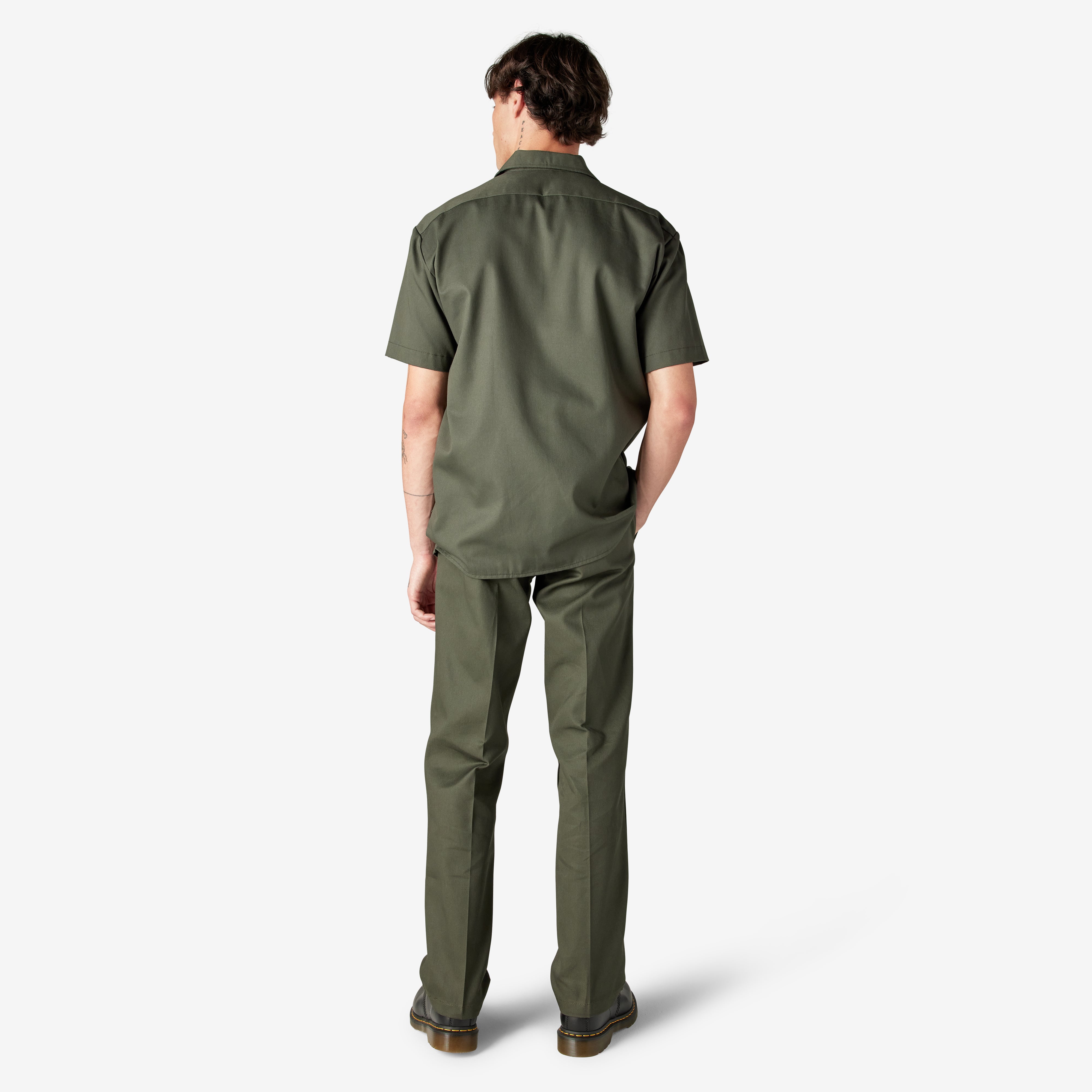 "Short Sleeve Work Shirt"