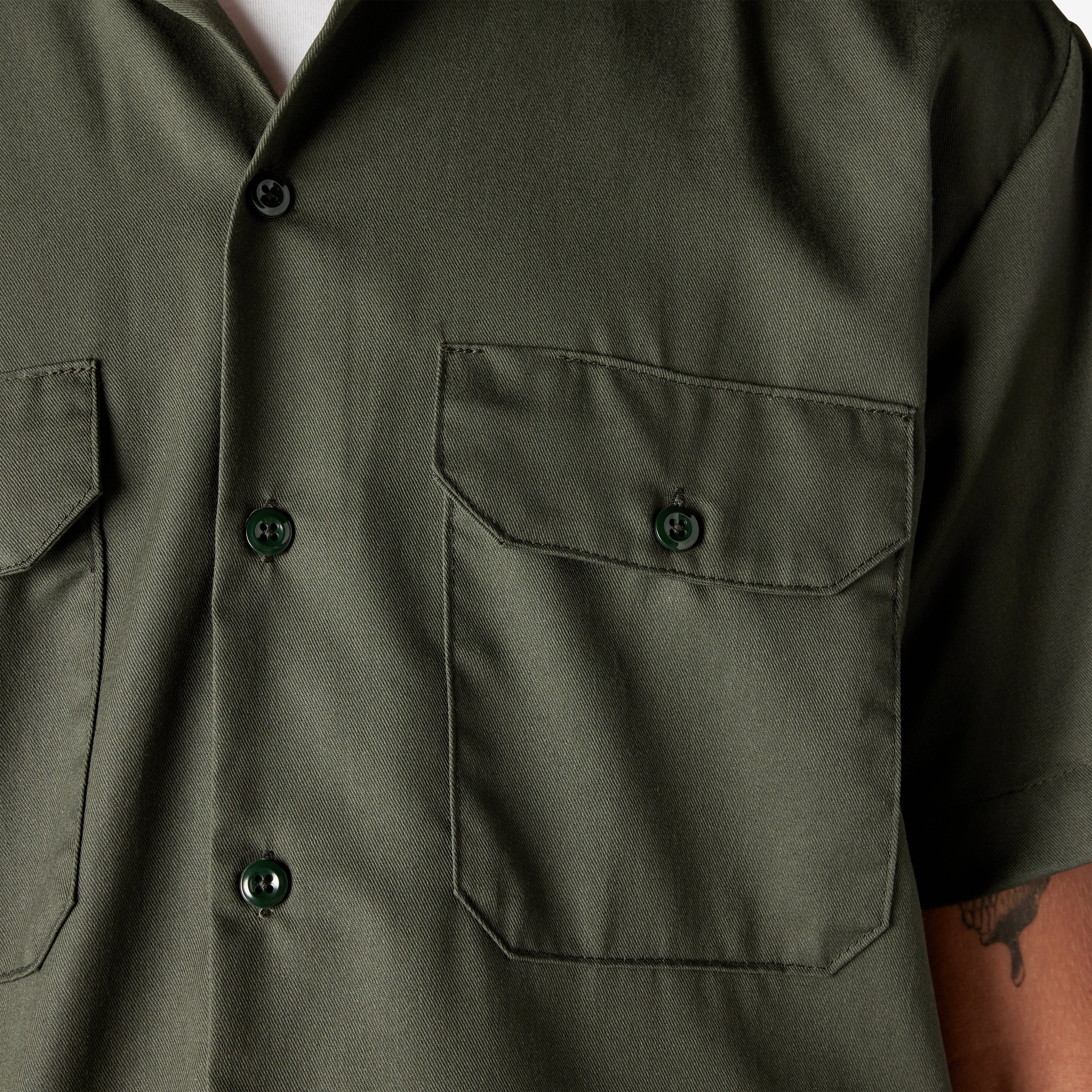 "Short Sleeve Work Shirt"