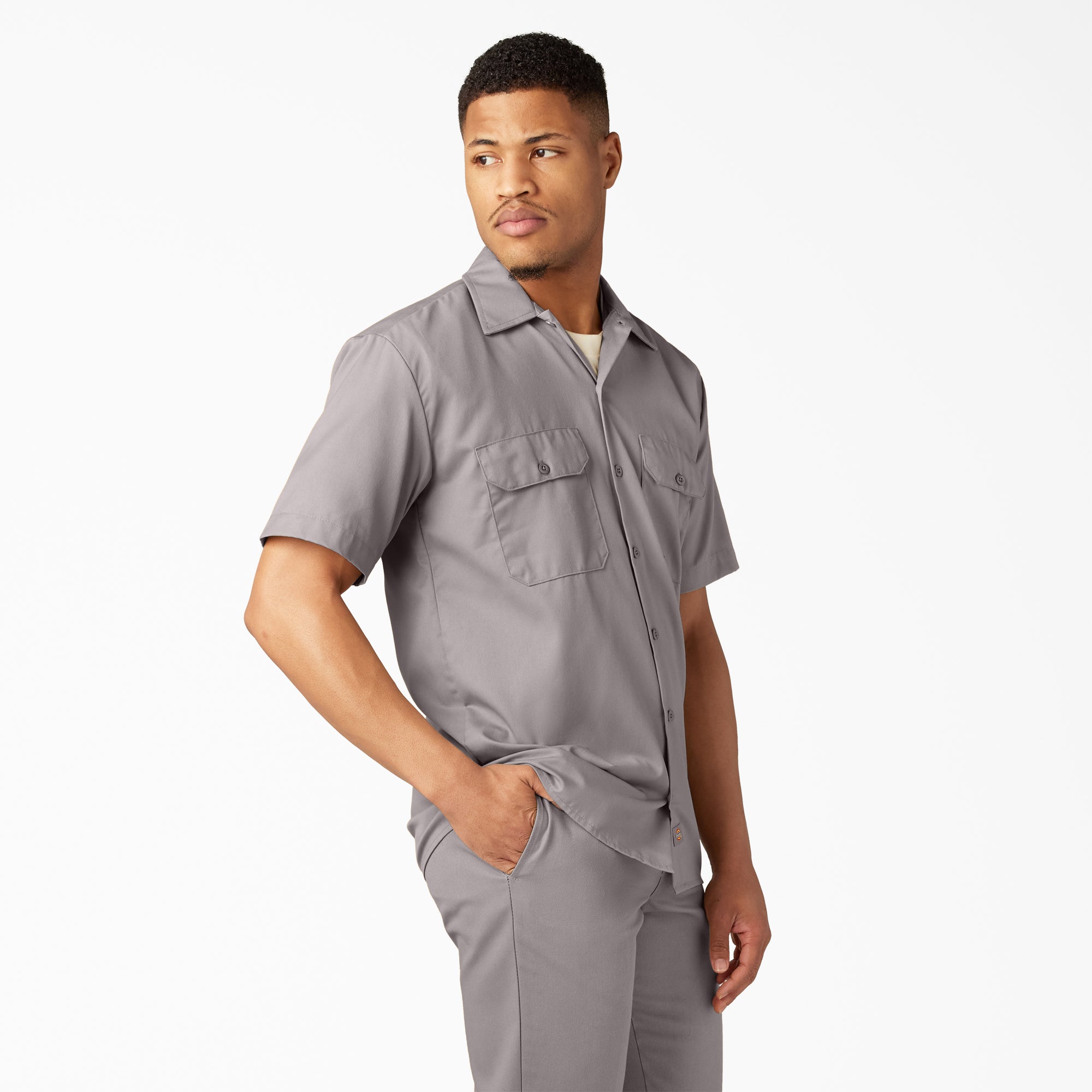 "Short Sleeve Work Shirt"