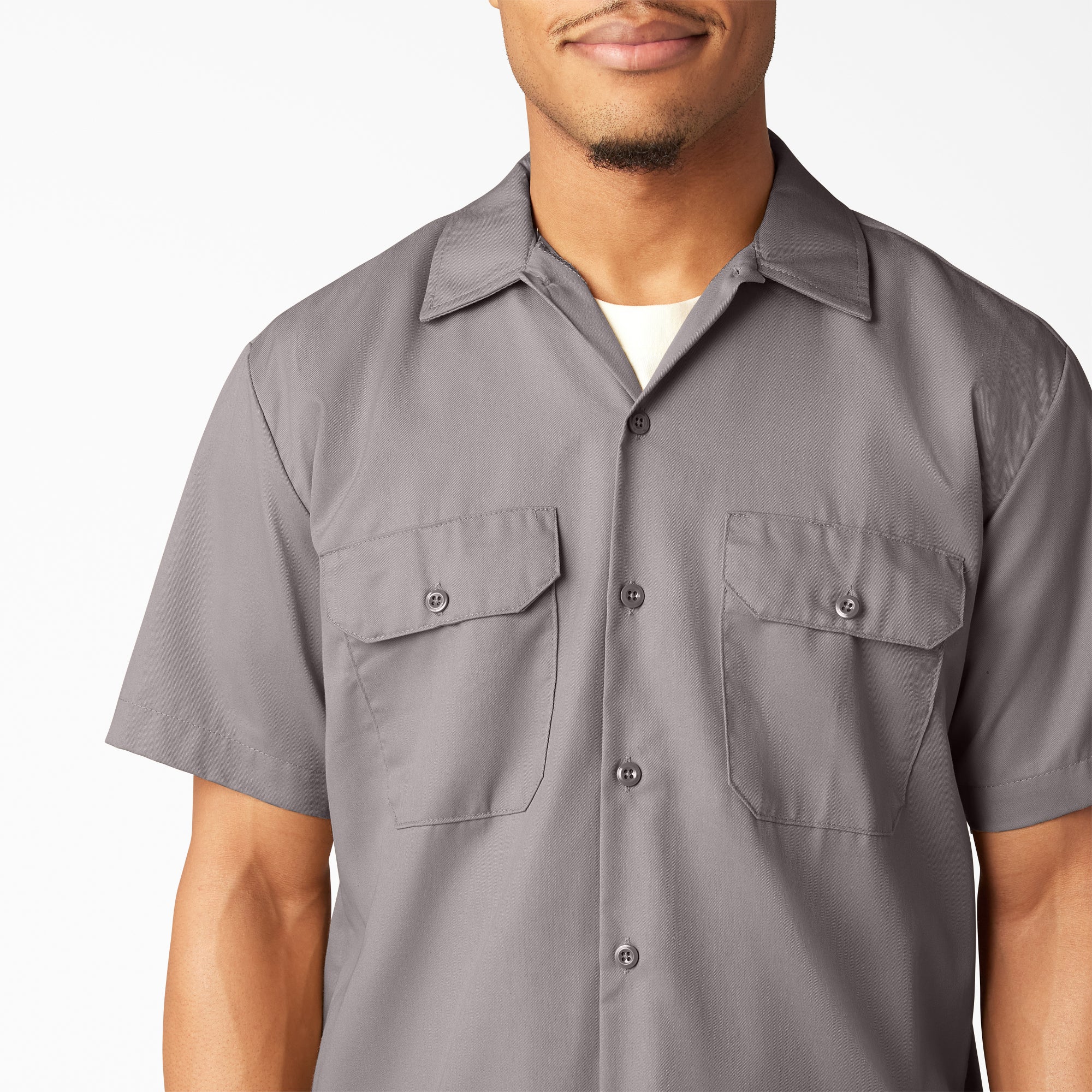 "Short Sleeve Work Shirt"
