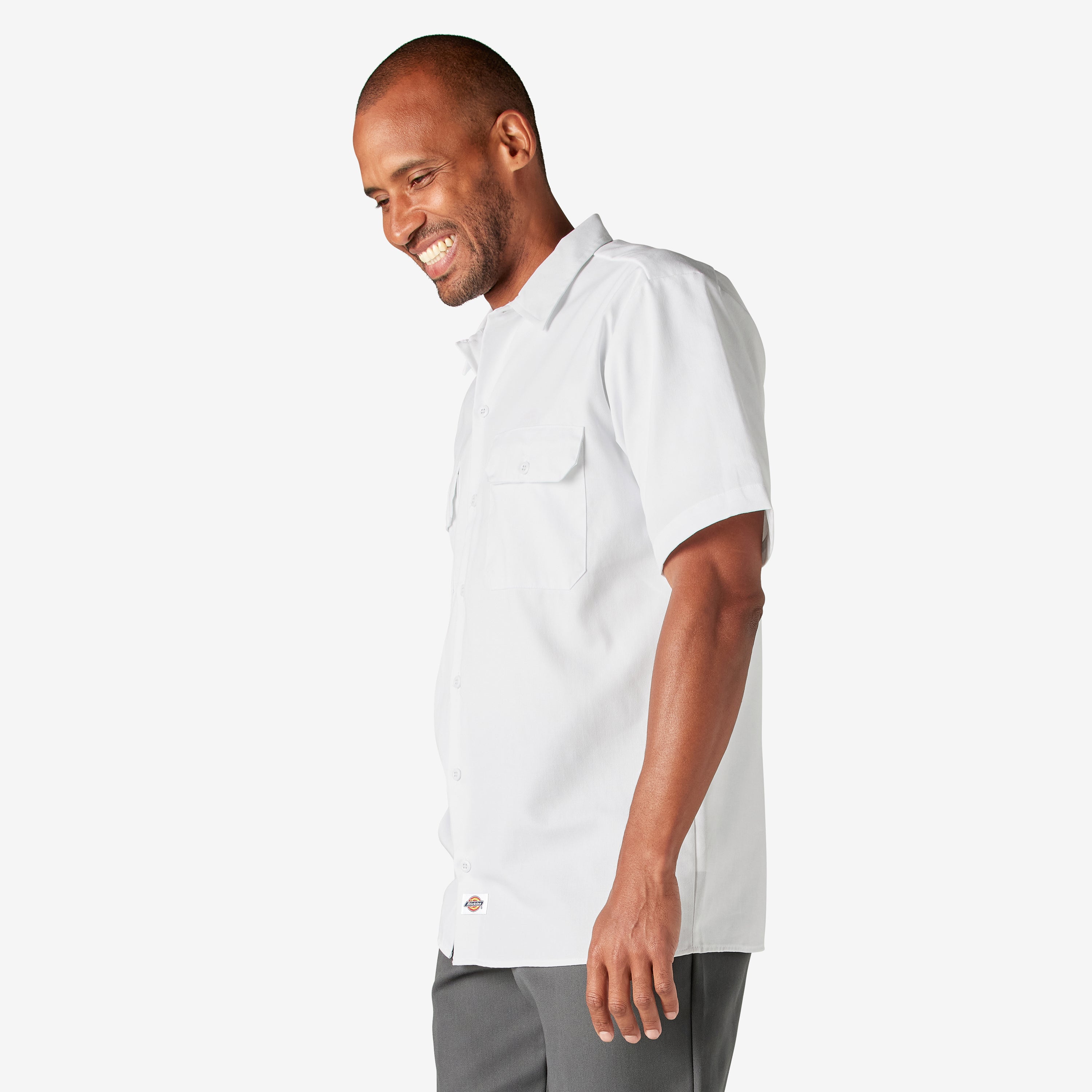 "Short Sleeve Work Shirt"