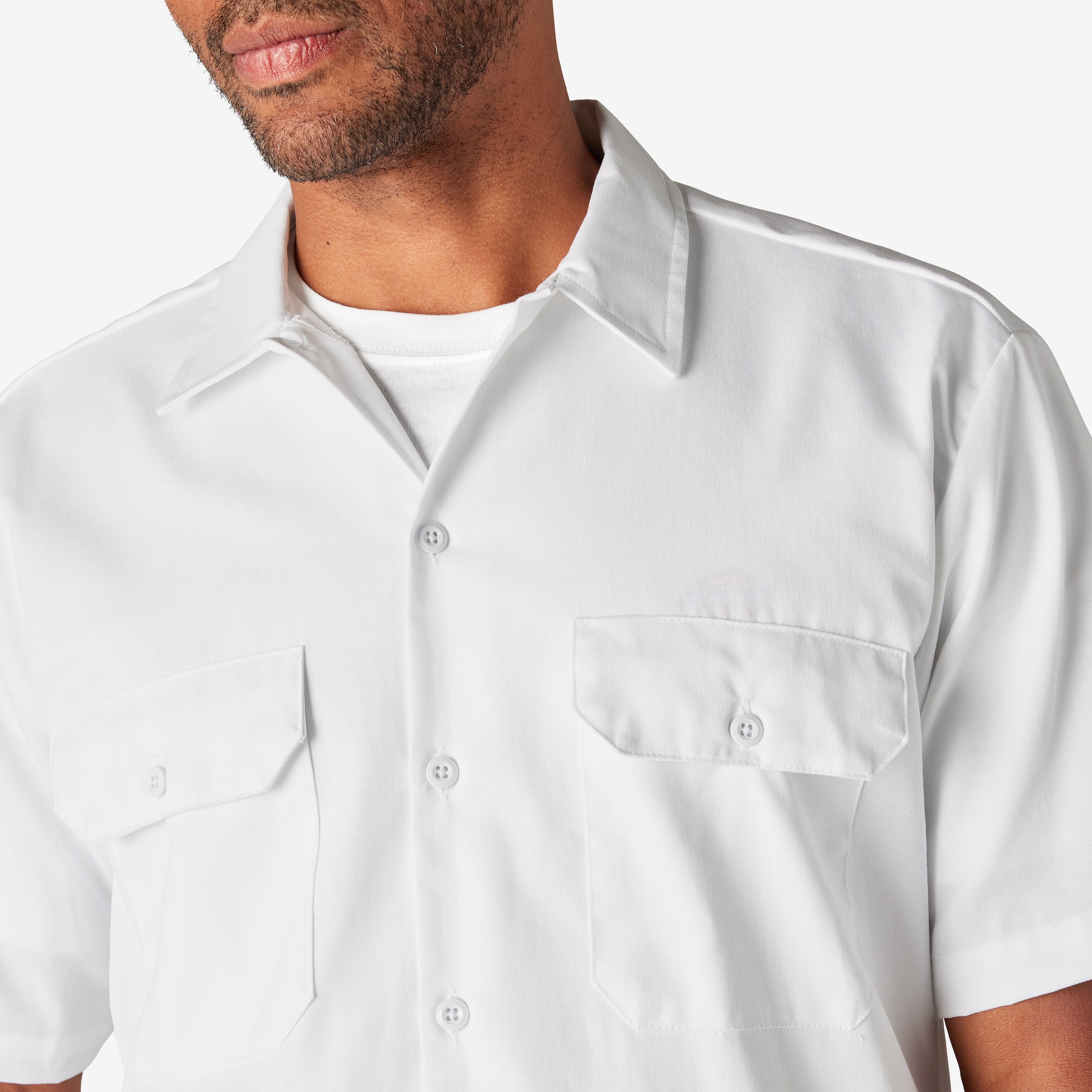 "Short Sleeve Work Shirt"