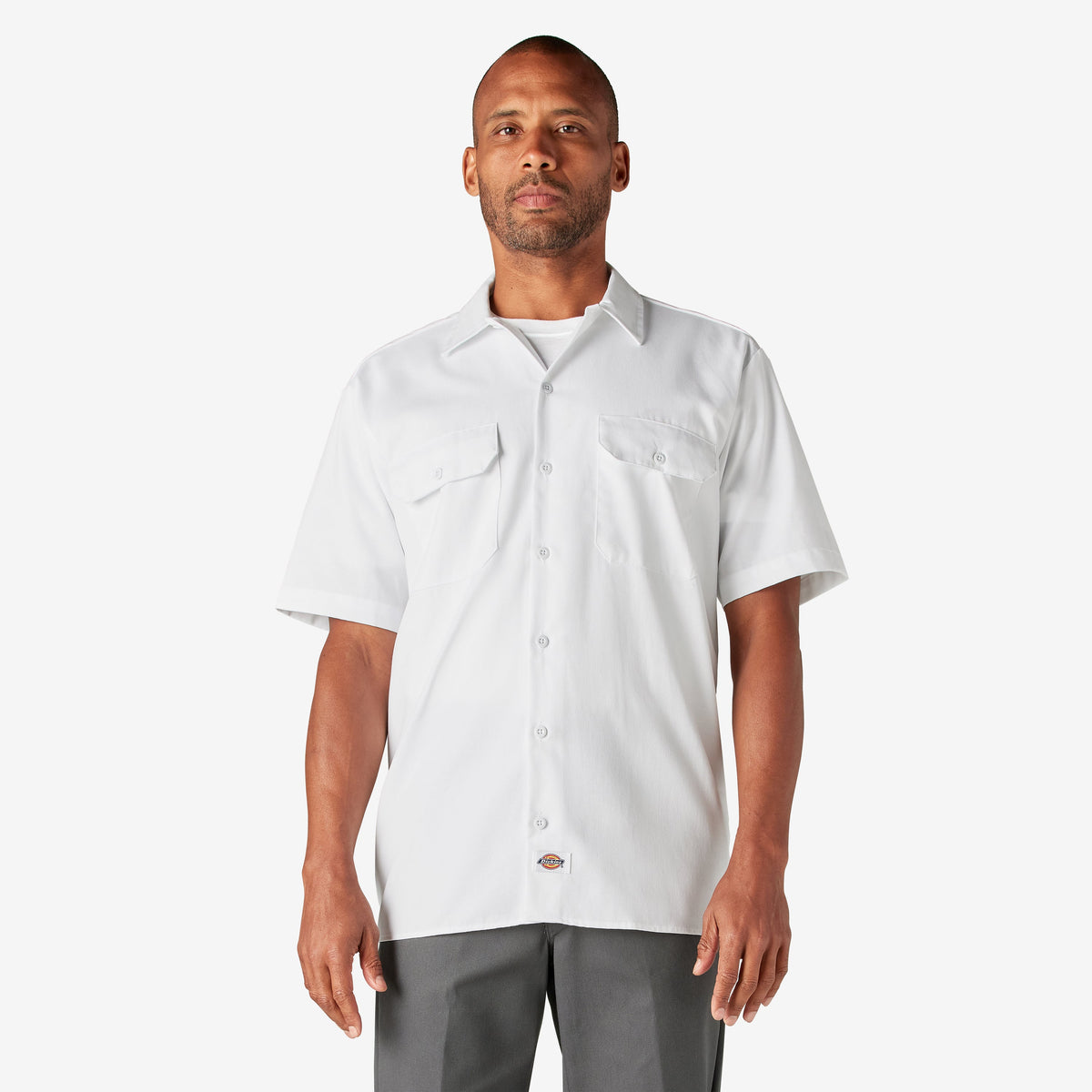 "Short Sleeve Work Shirt"