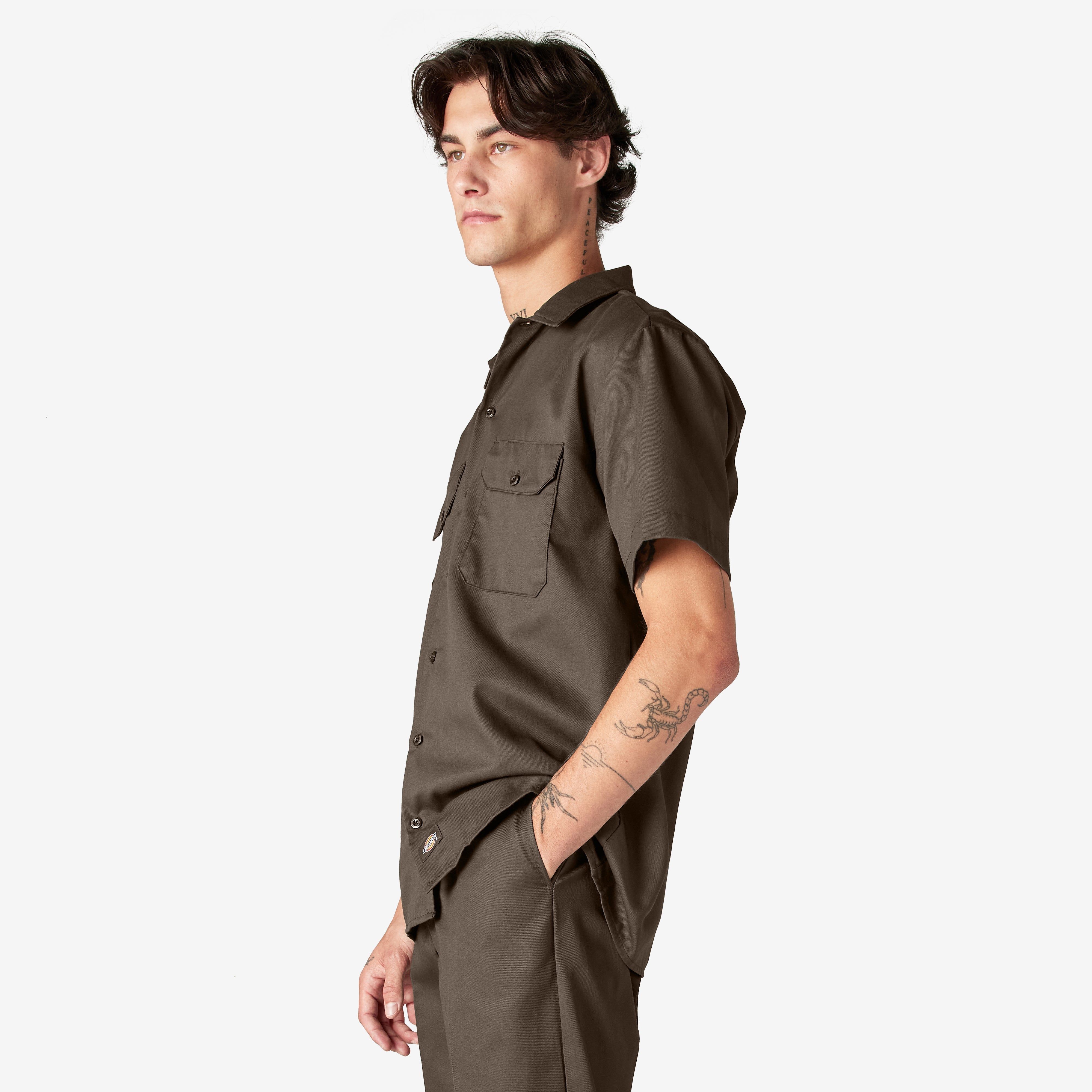 "Short Sleeve Work Shirt"
