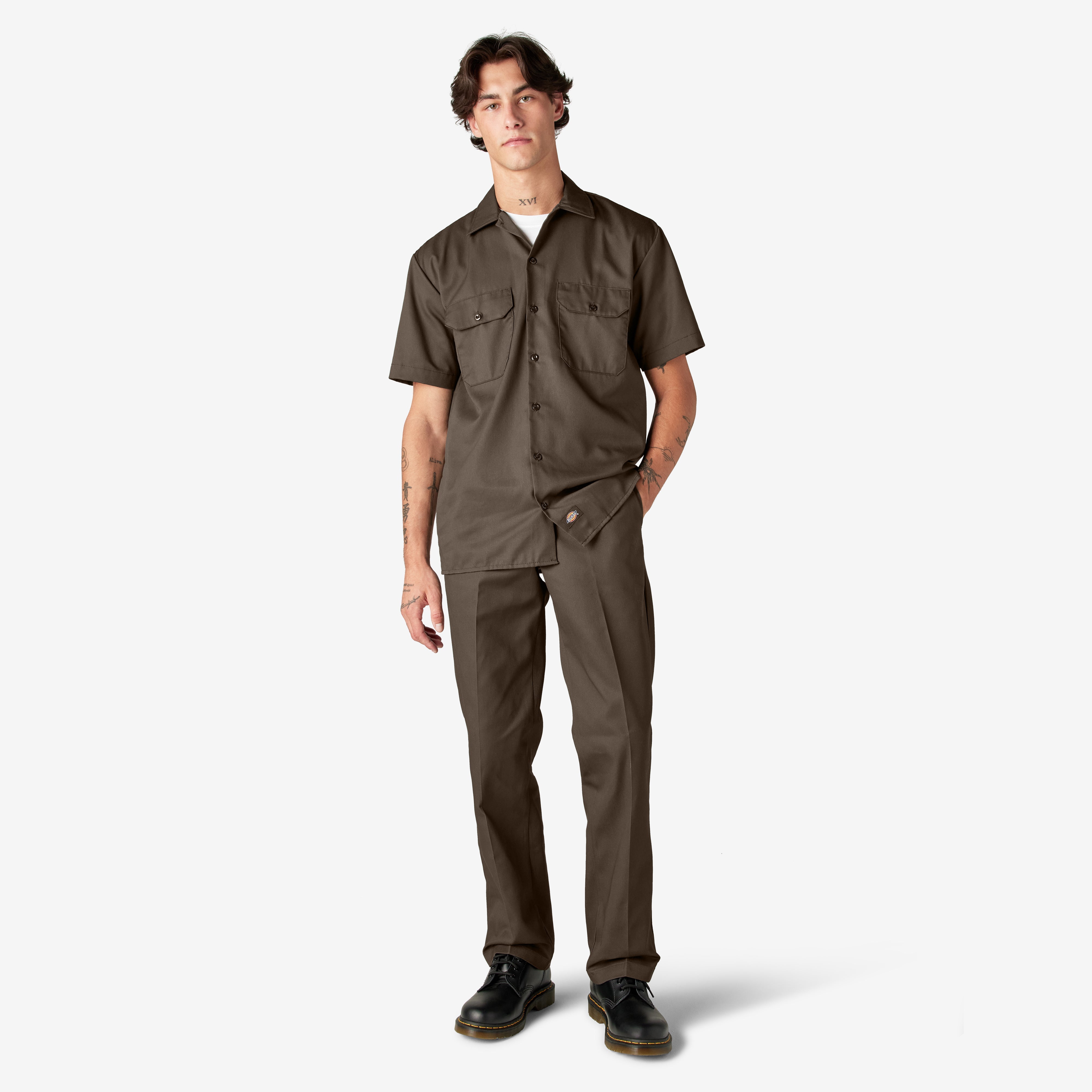 "Short Sleeve Work Shirt"