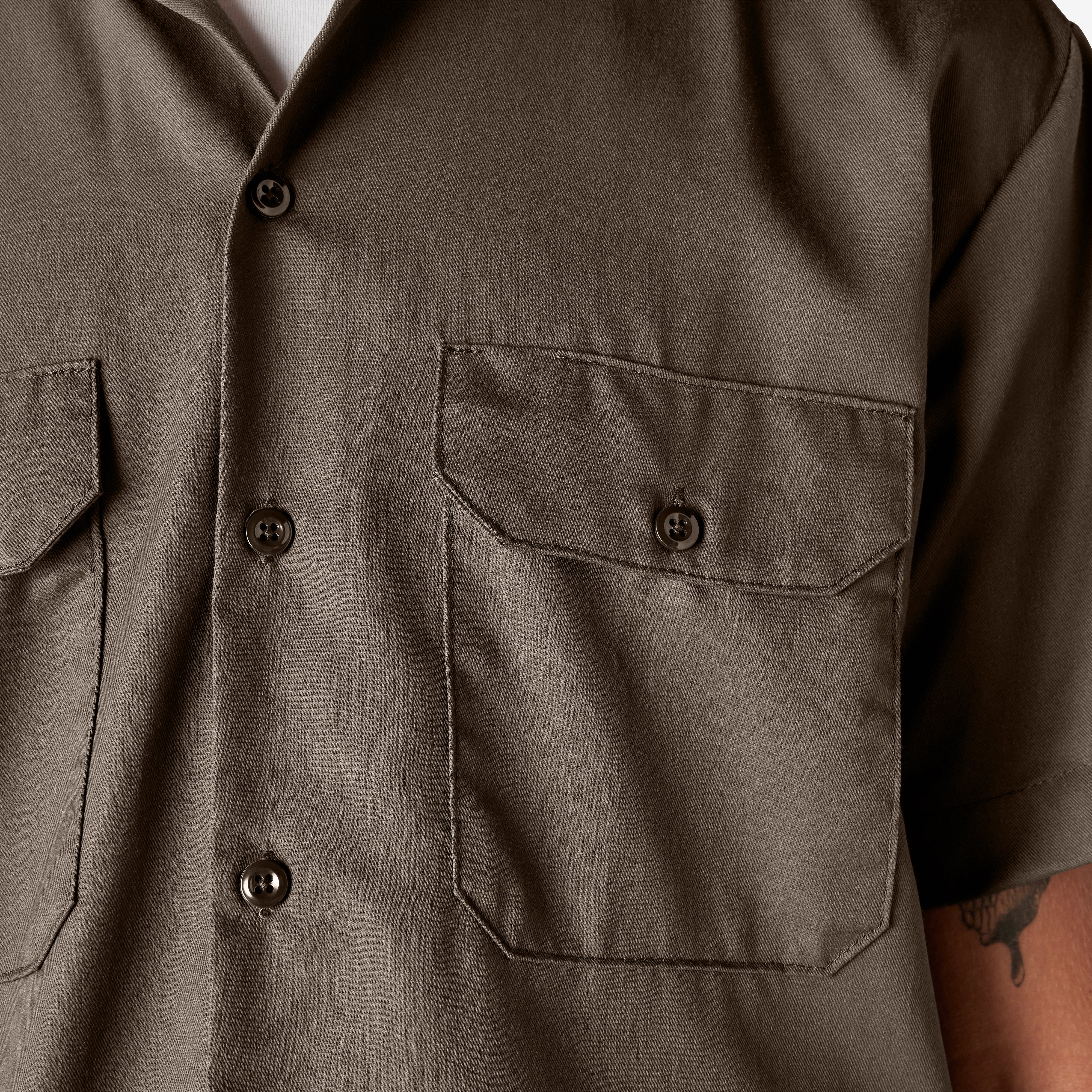 "Short Sleeve Work Shirt"