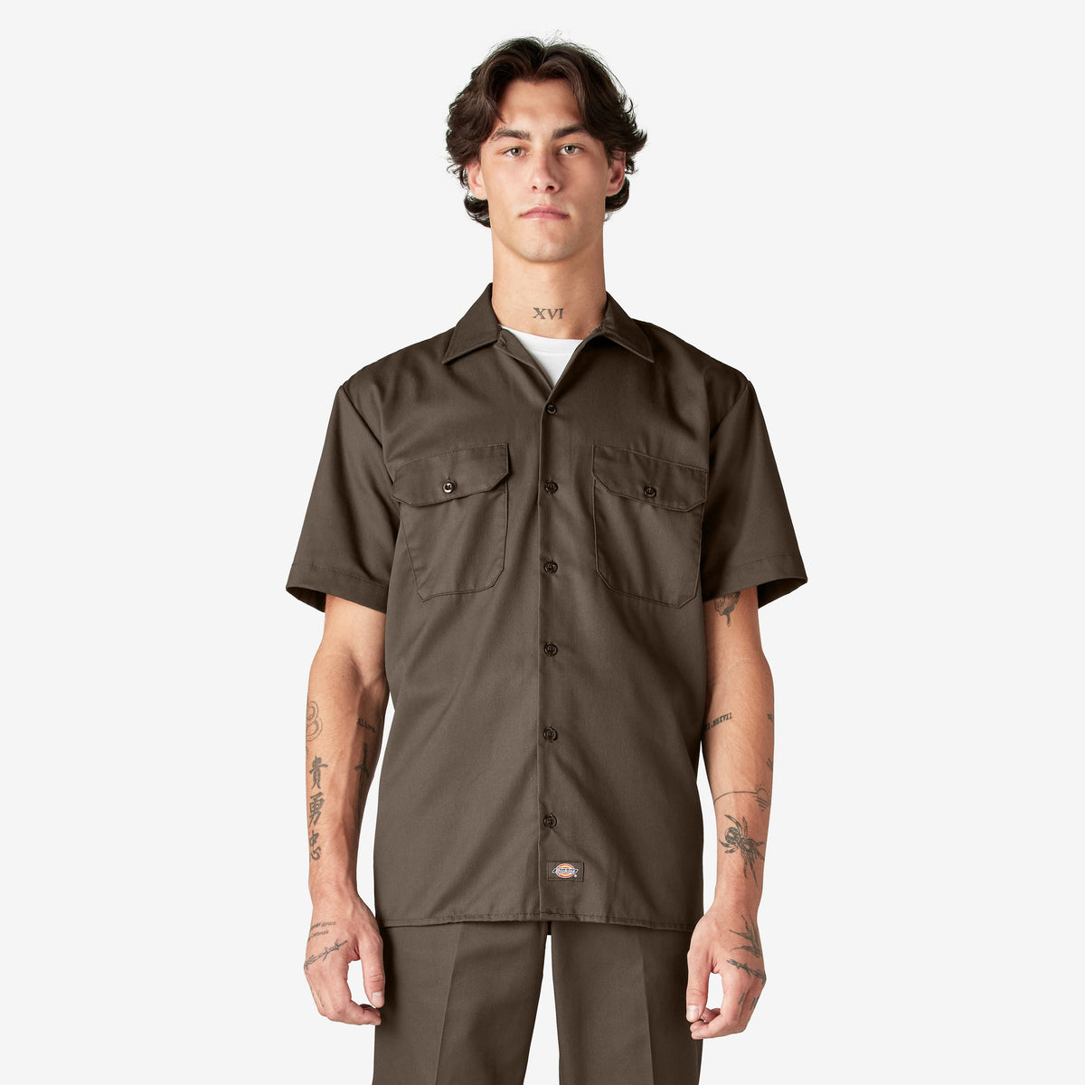 "Short Sleeve Work Shirt"